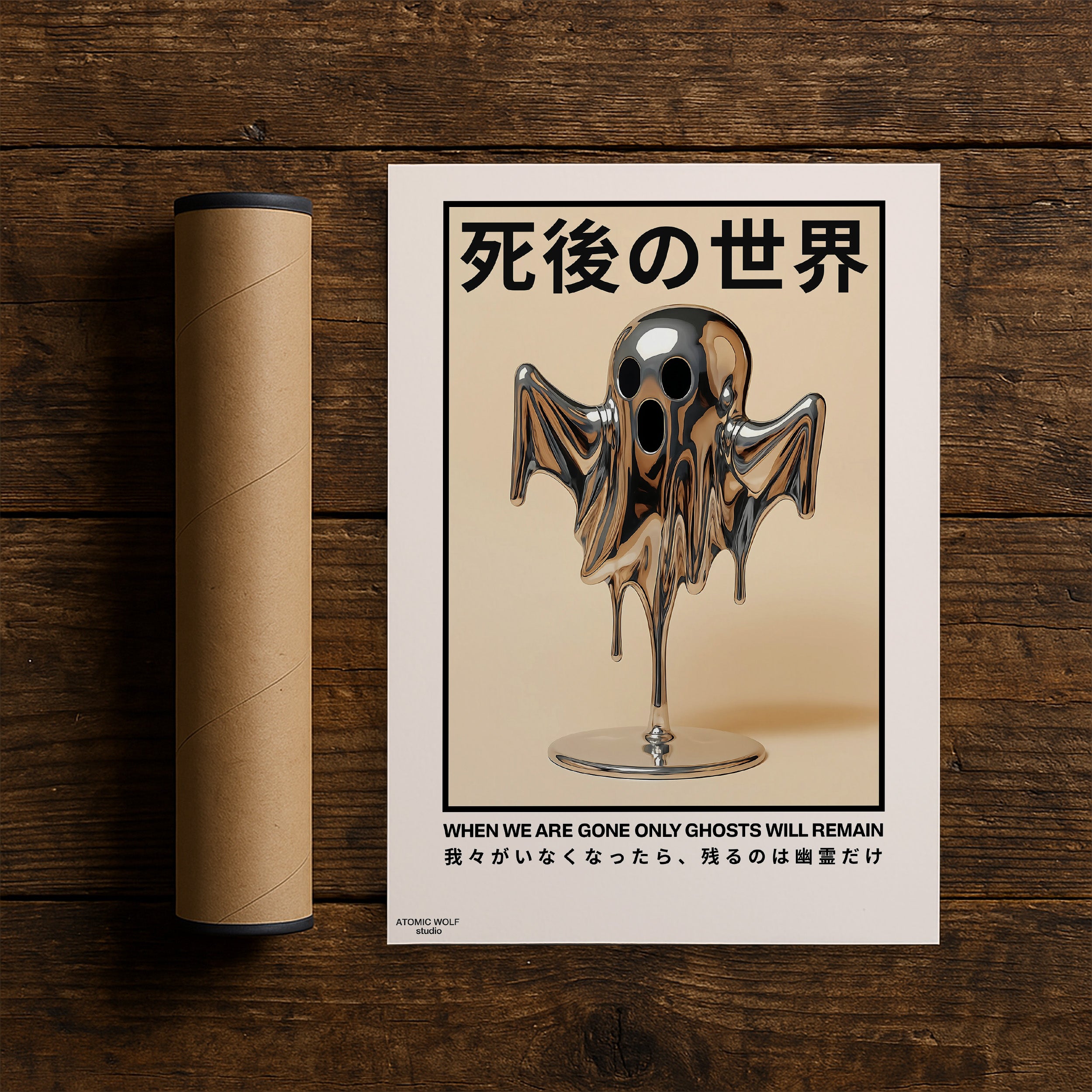 Only Ghosts Remain Art Print