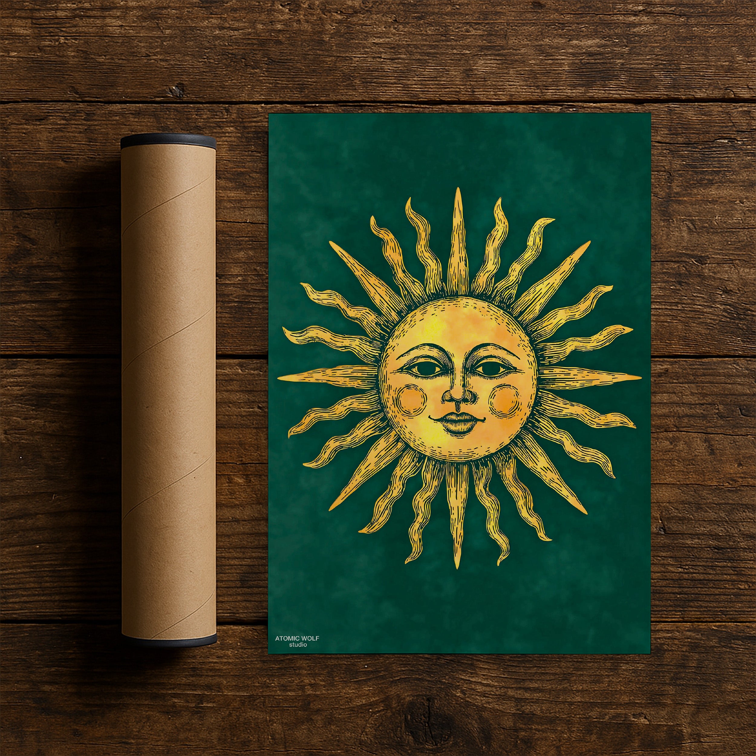 Sun Goddess Art Print