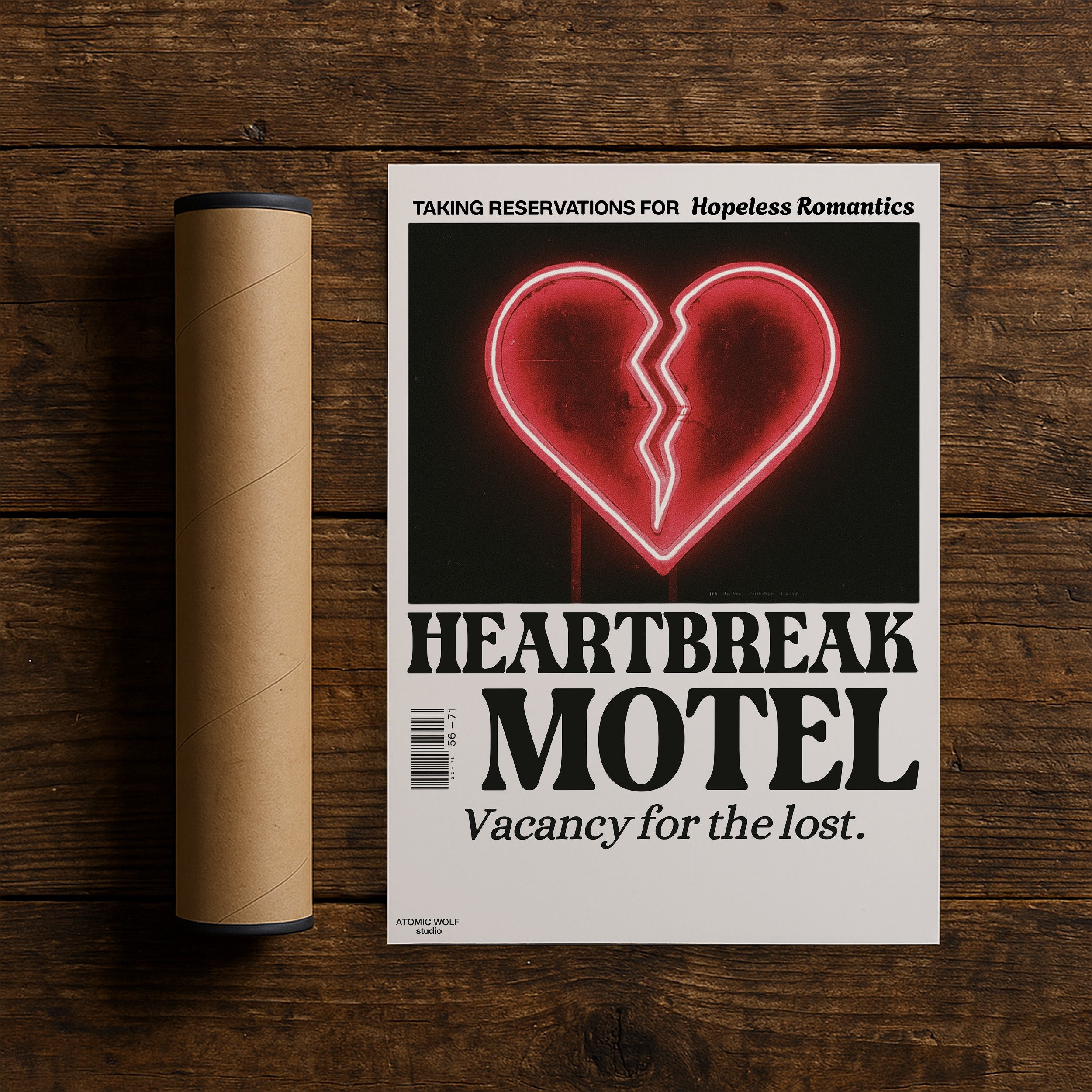 Heartbreak Motel Art Print
