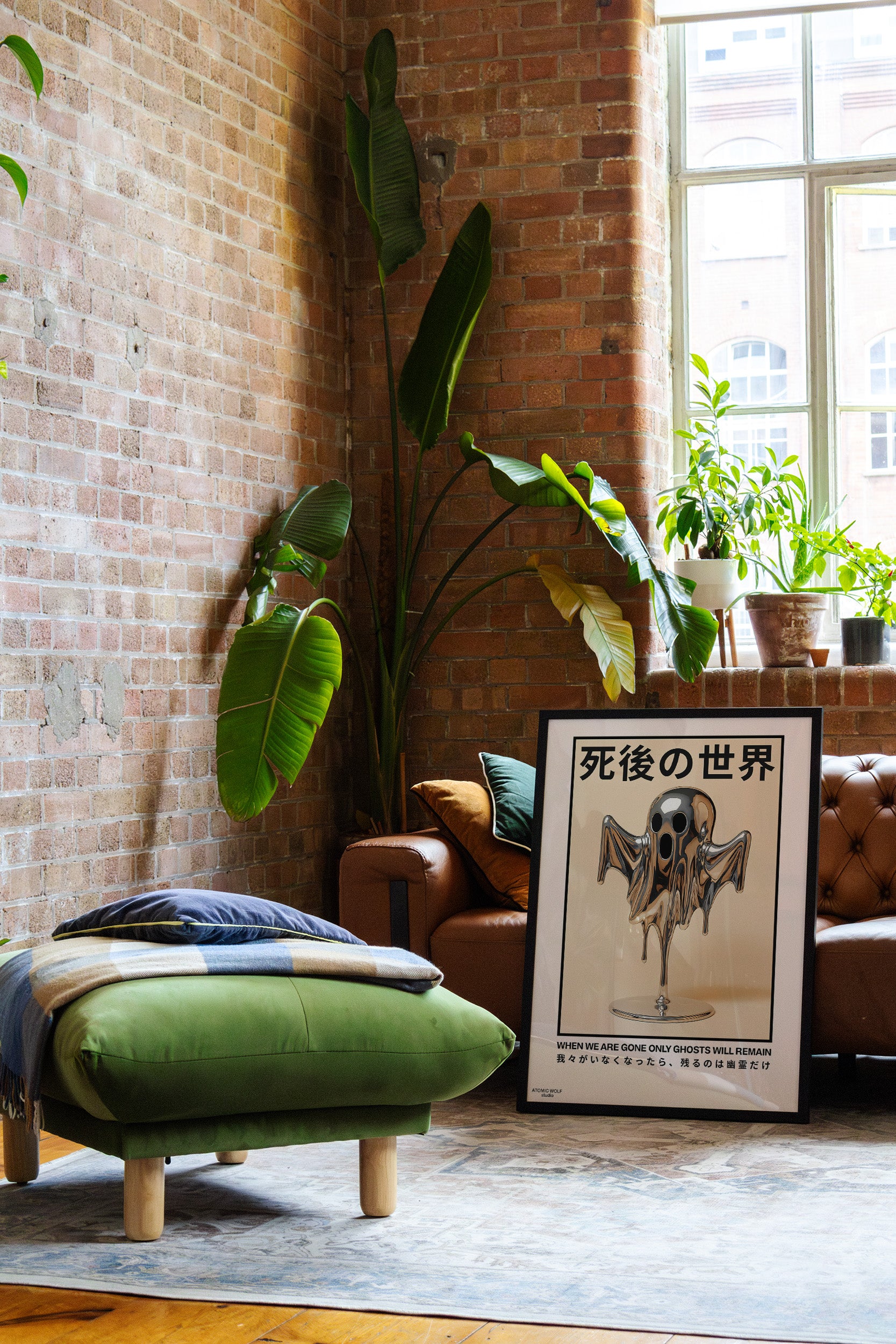 Only Ghosts Remain Art Print