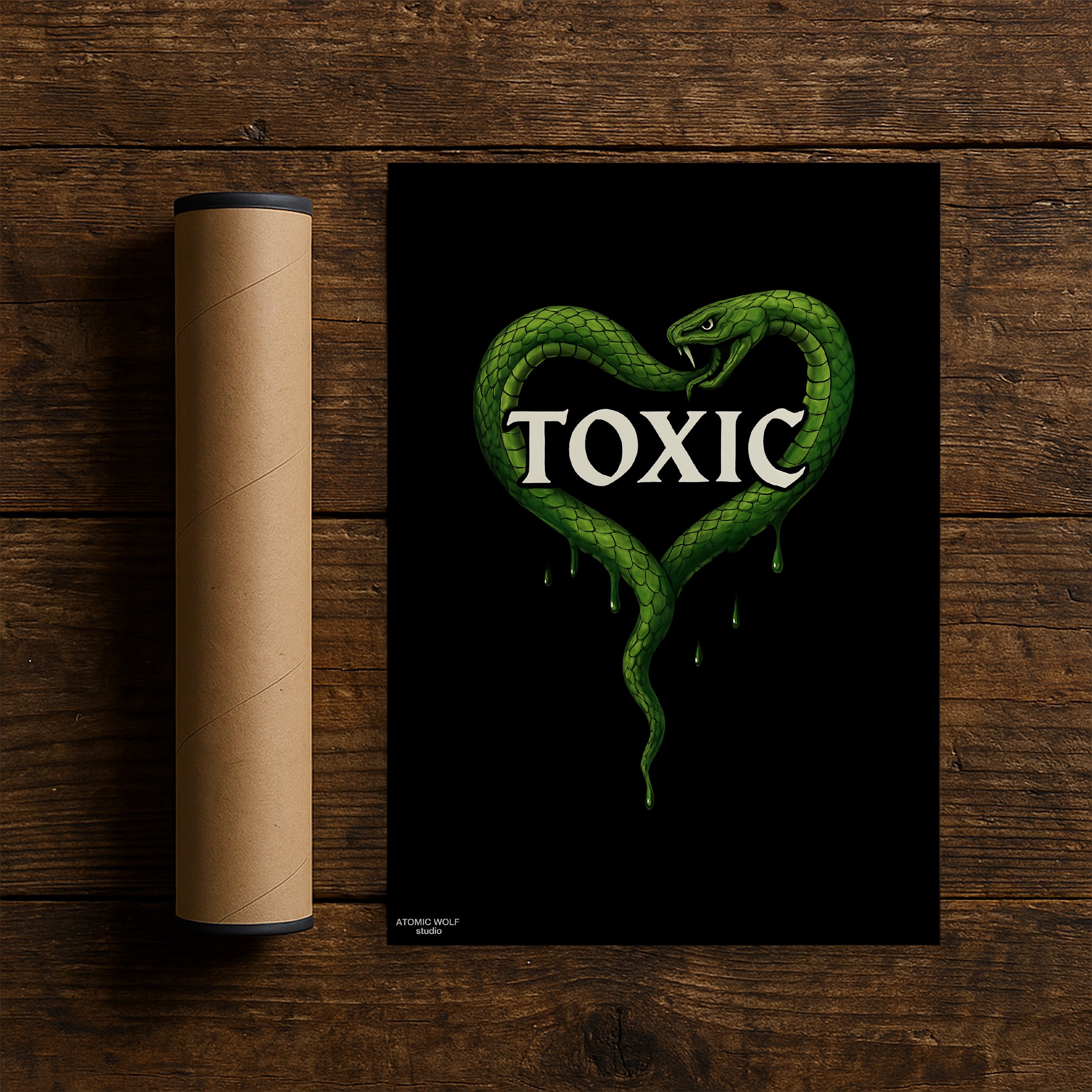 Toxic Art Print
