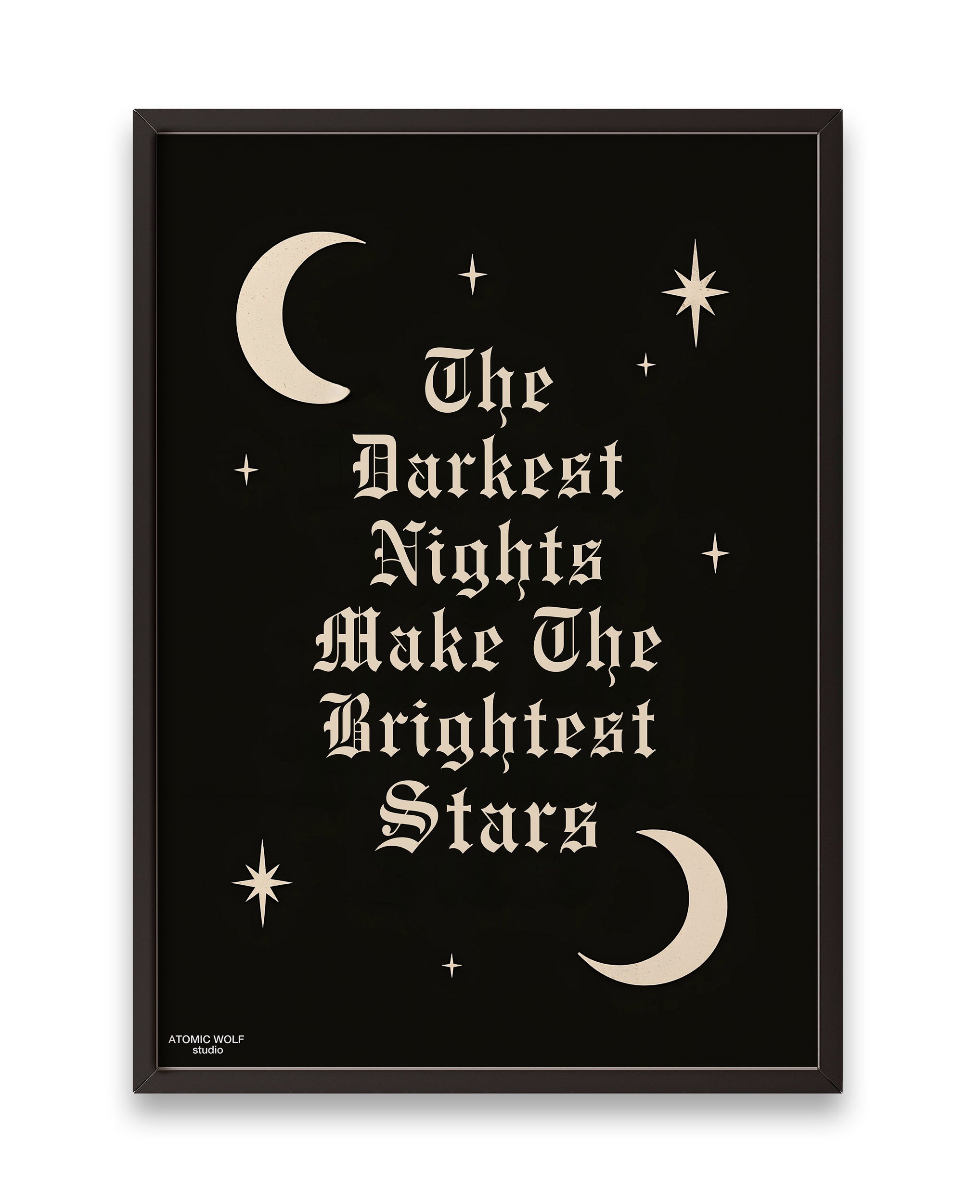 Darkest Nights Art Print