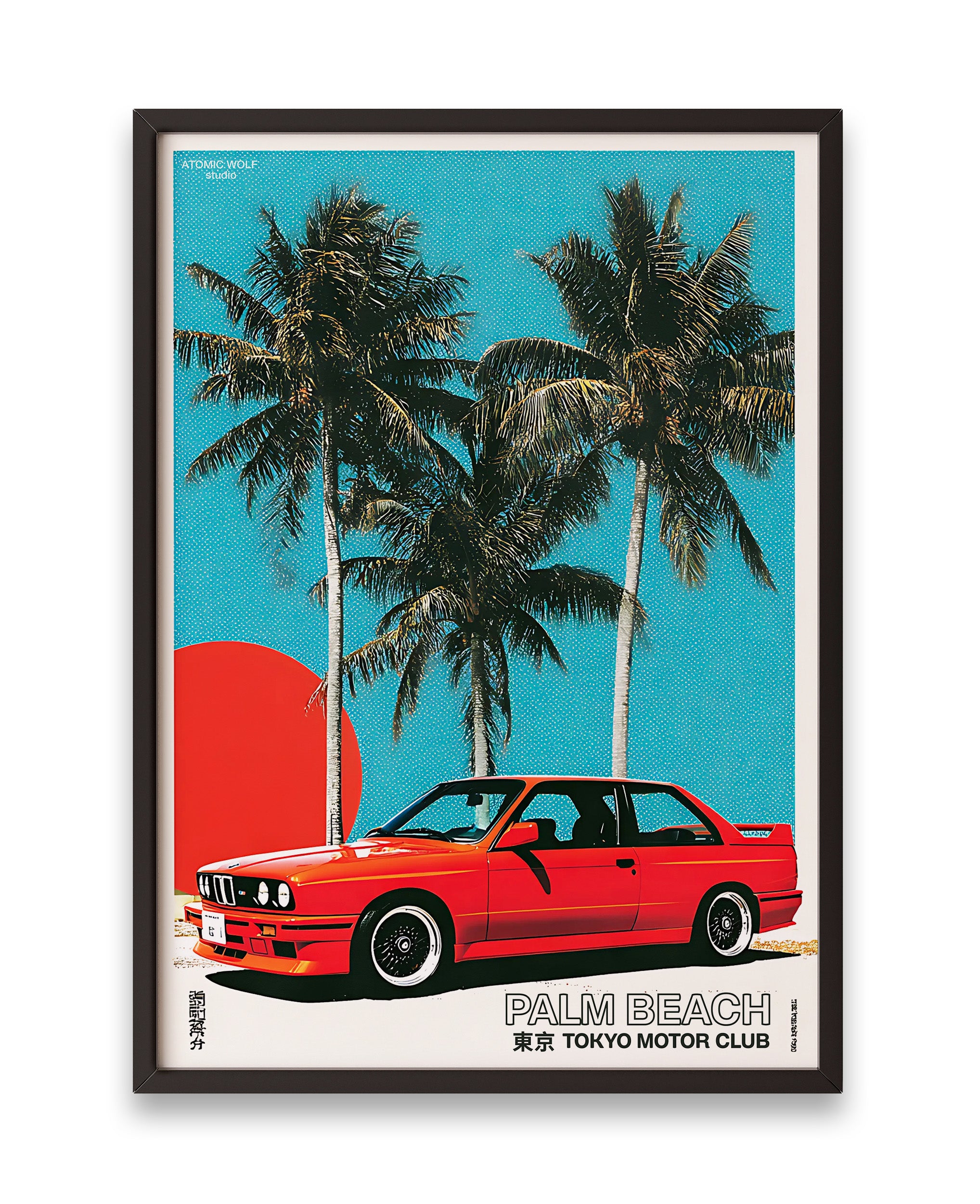 Palm Beach Tokyo Art Print