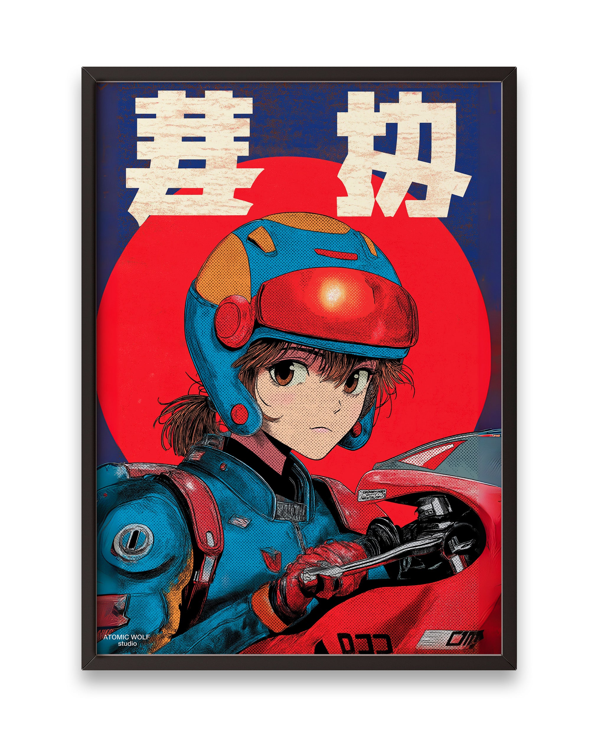 Sunset Rider Art Print