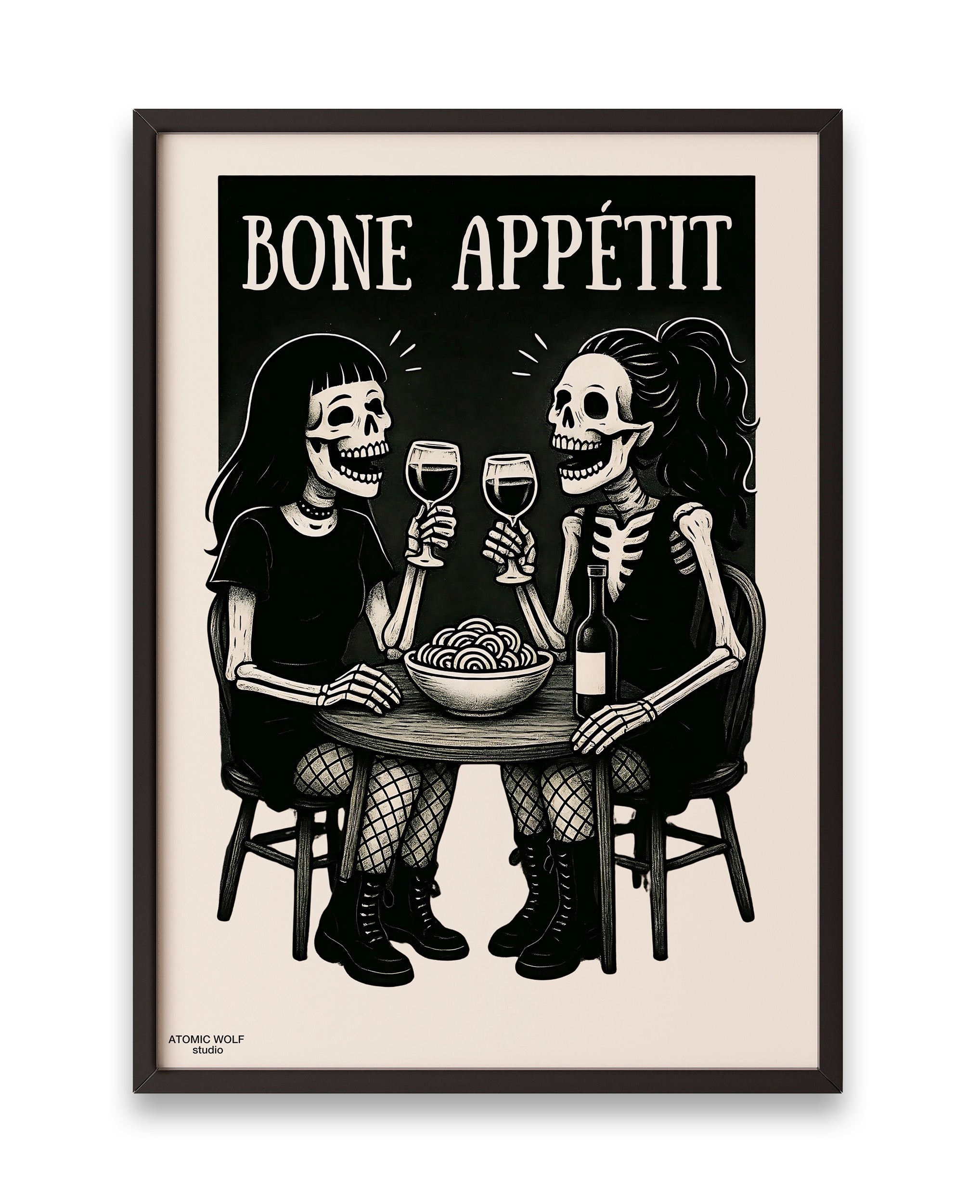 Bone Appetit Art Print