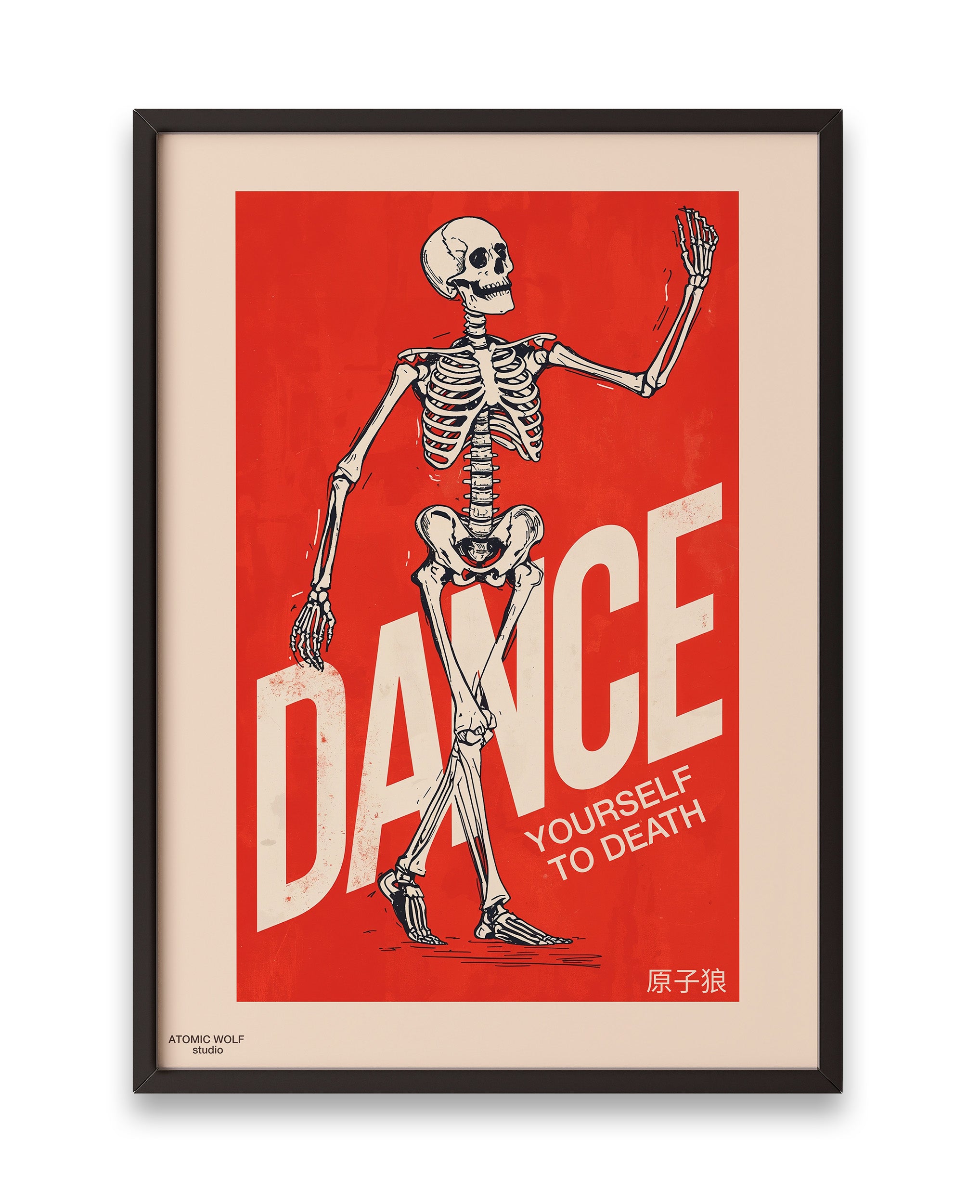 Dance Yourself to Death Art Print