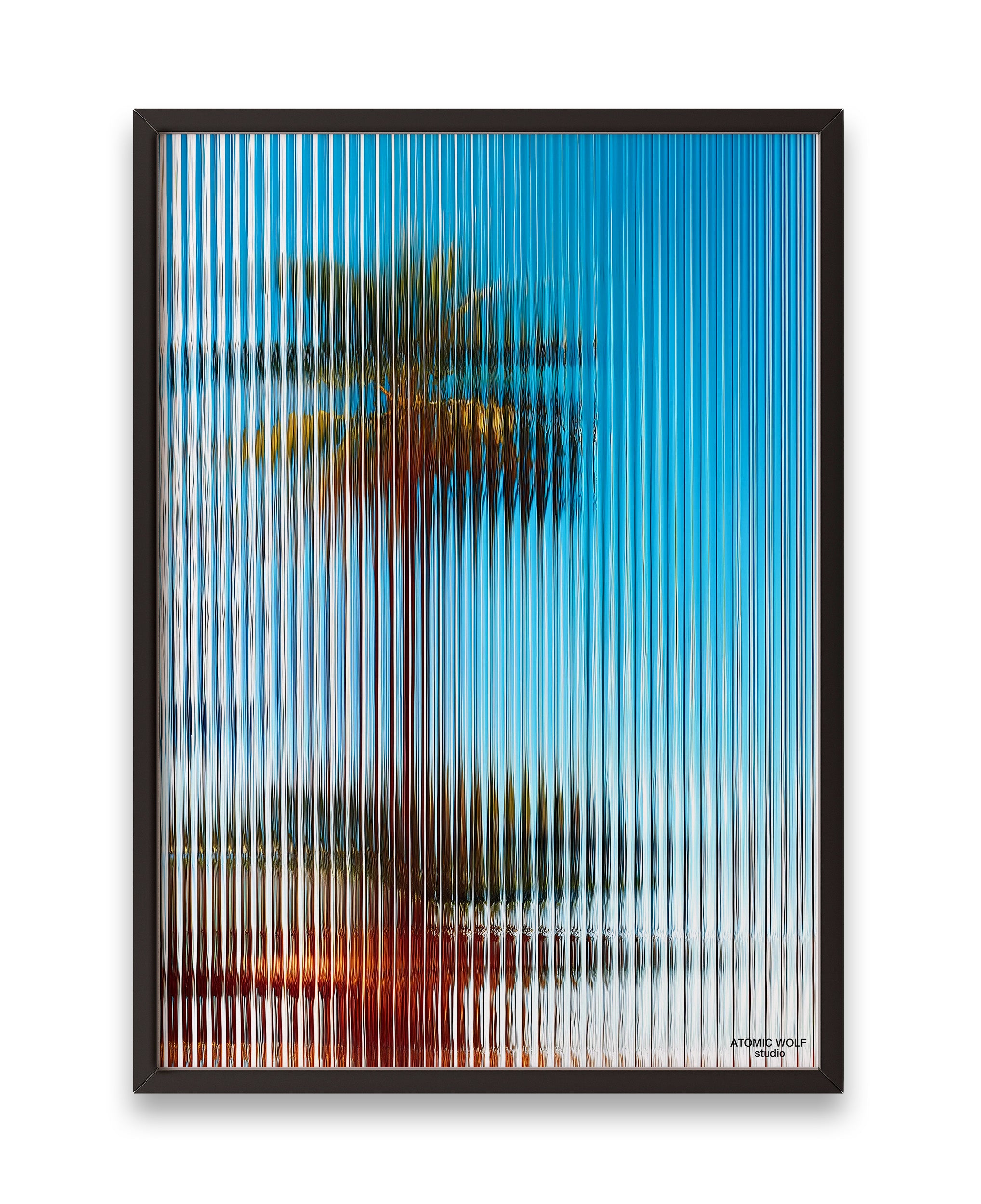 Glass Palm 1 Art Print