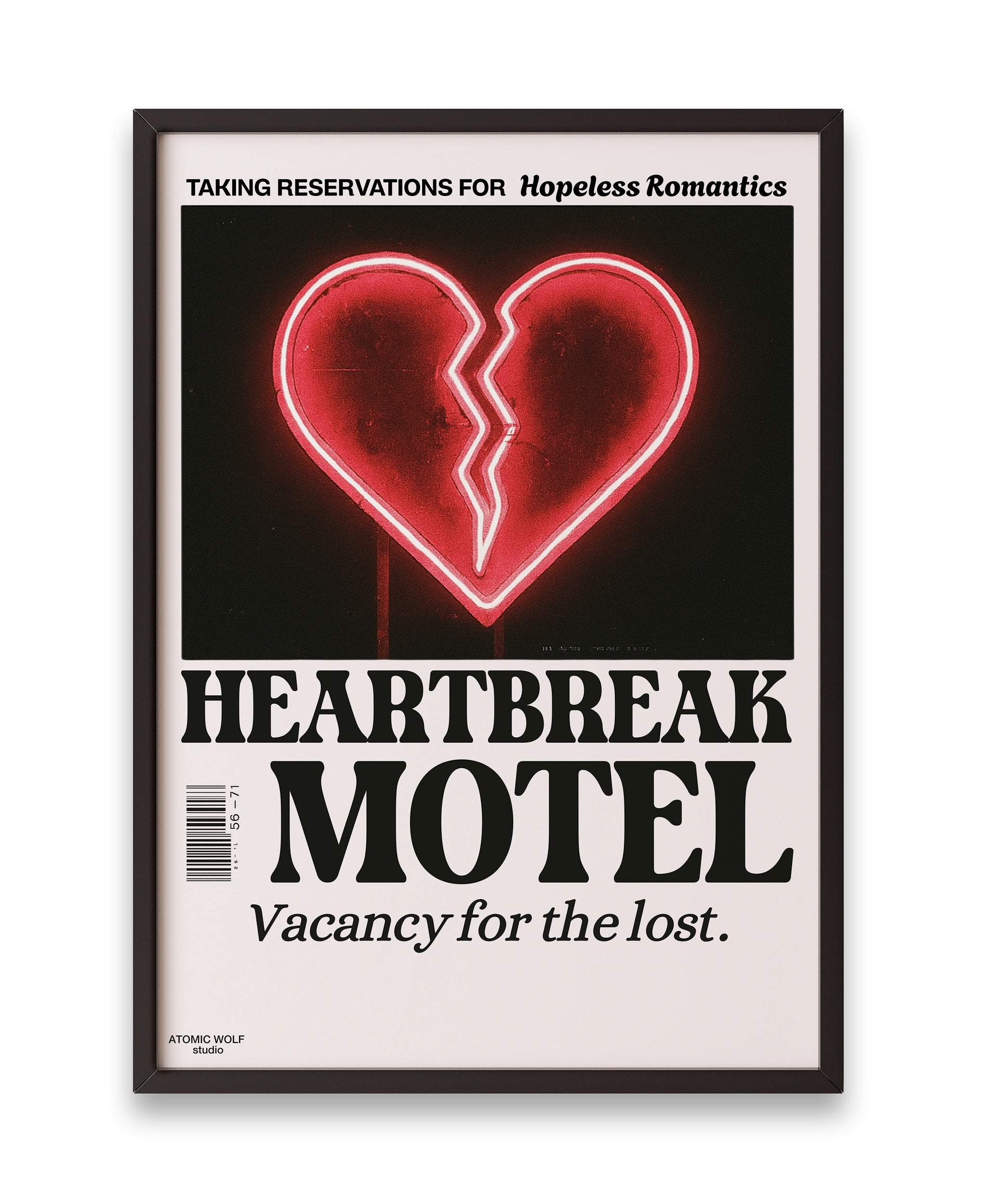 Heartbreak Motel Art Print