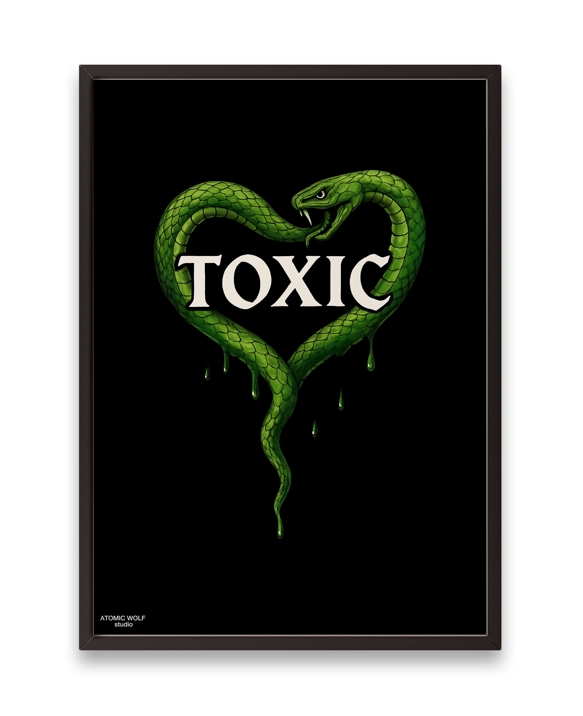 Toxic Art Print