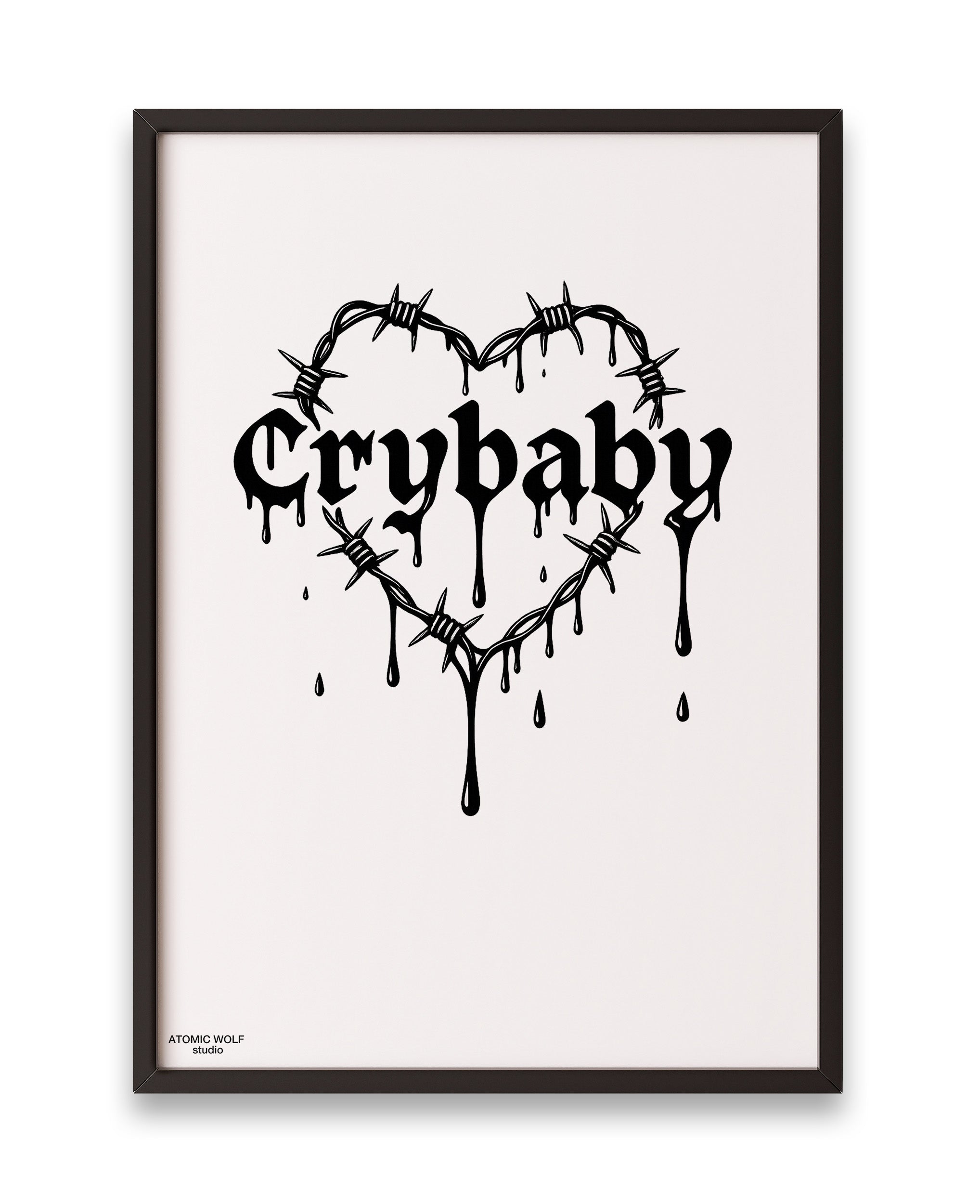Crybaby Art Print