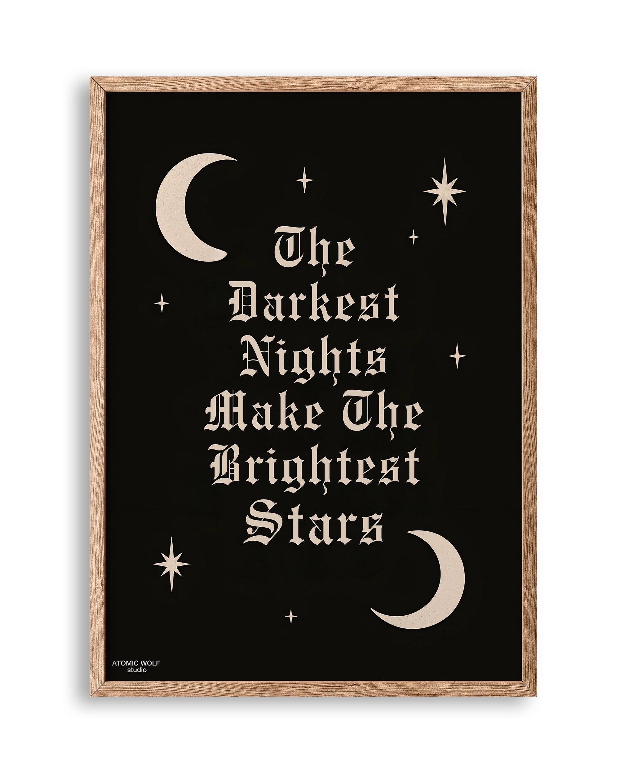 Darkest Nights Art Print