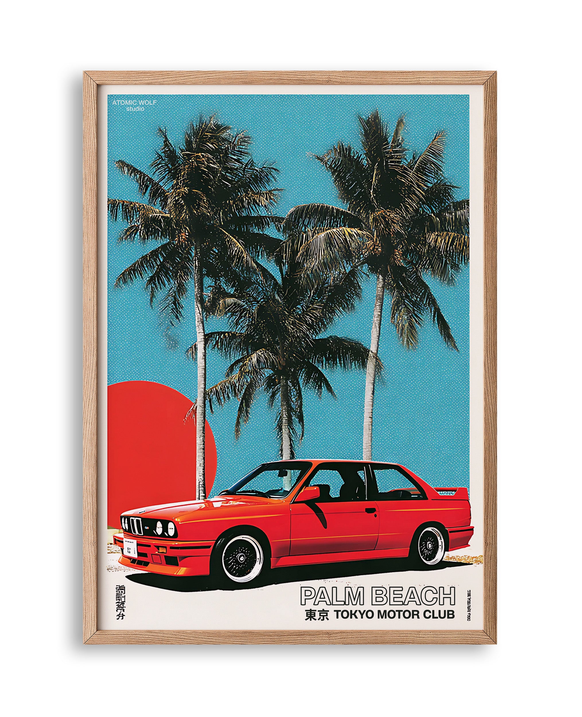 Palm Beach Tokyo Art Print