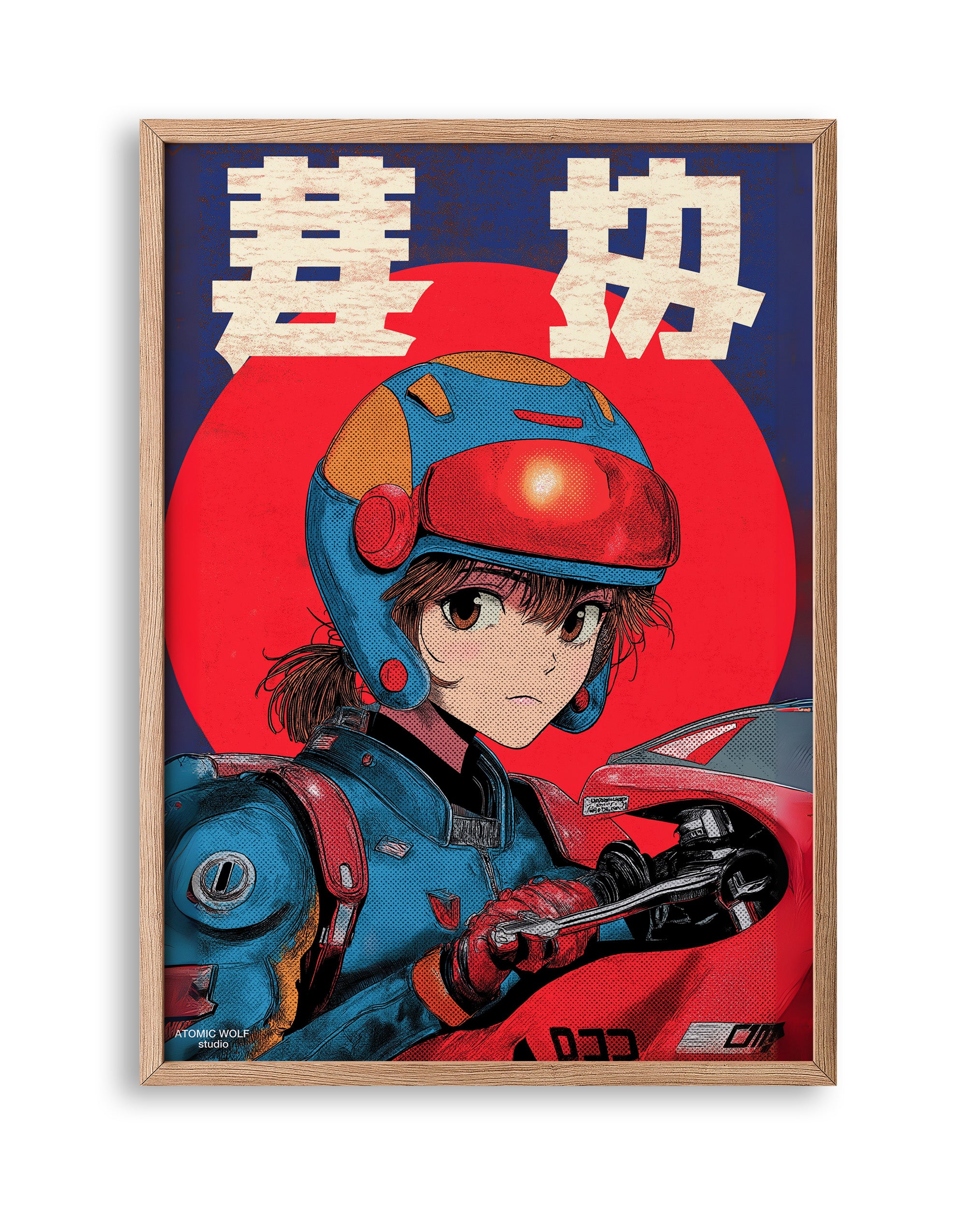 Sunset Rider Art Print