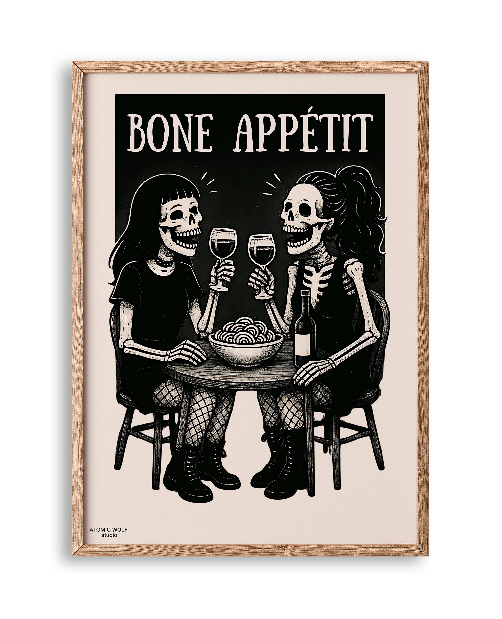 Bone Appetit Art Print