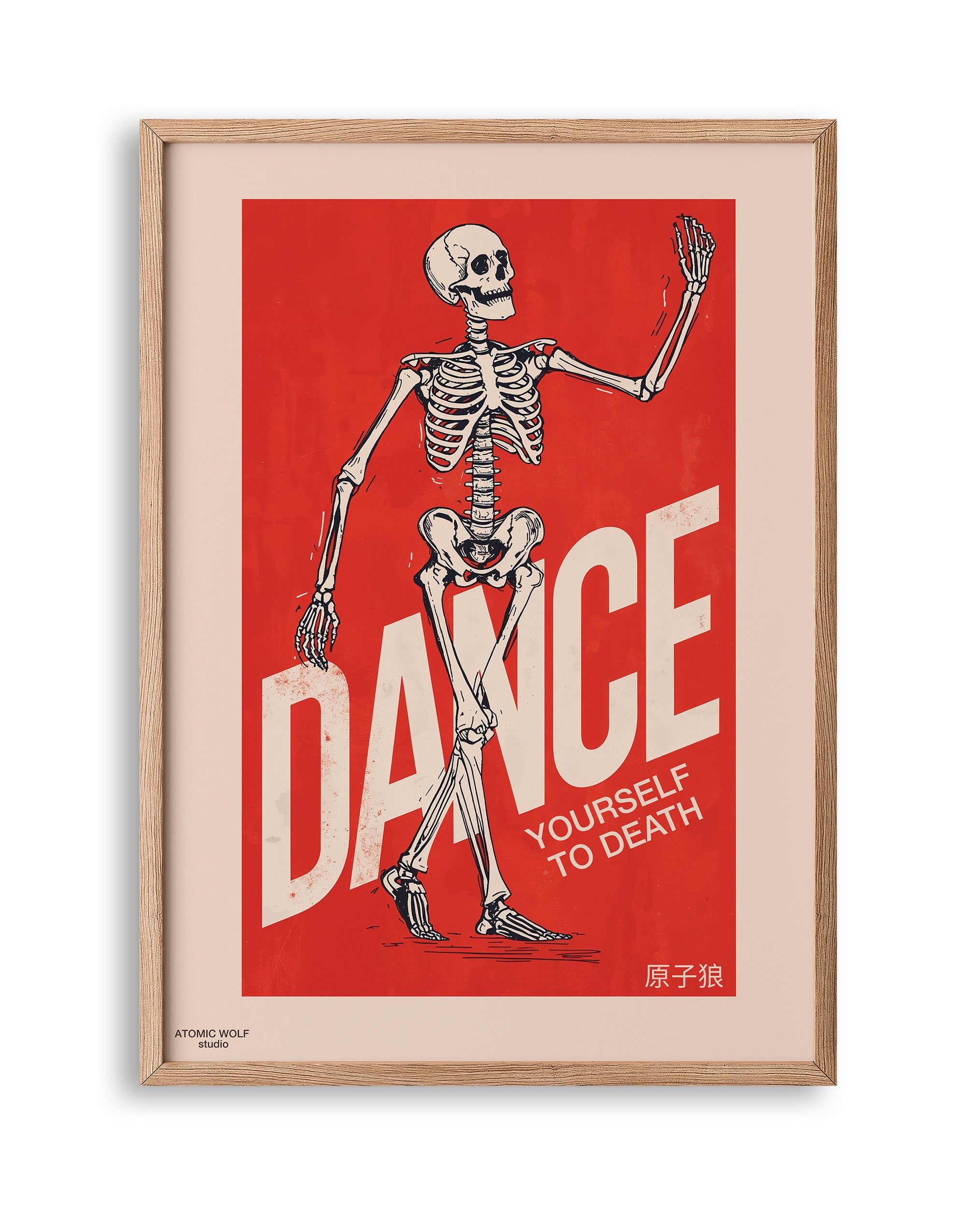 Dance Yourself to Death Art Print
