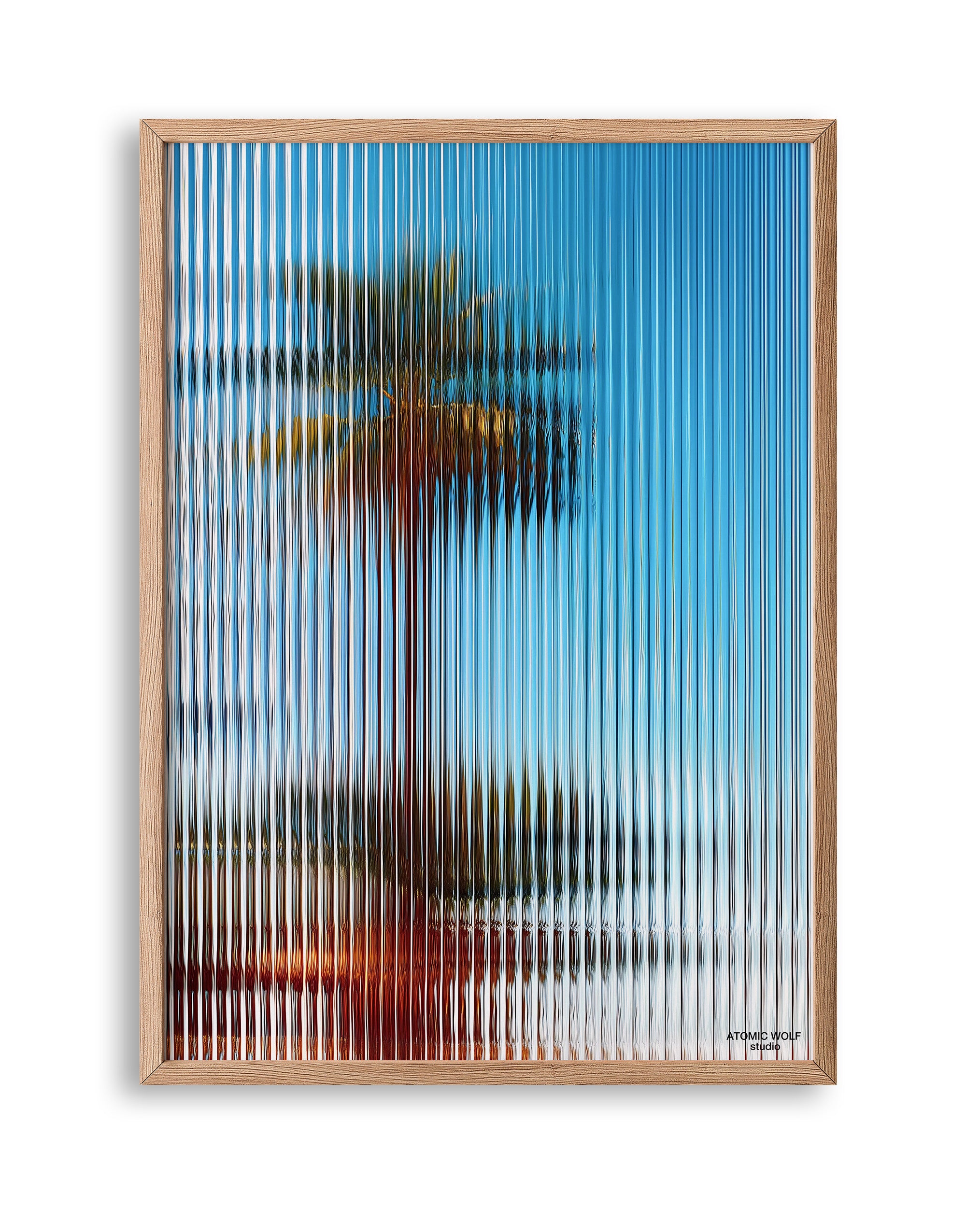 Glass Palm 1 Art Print