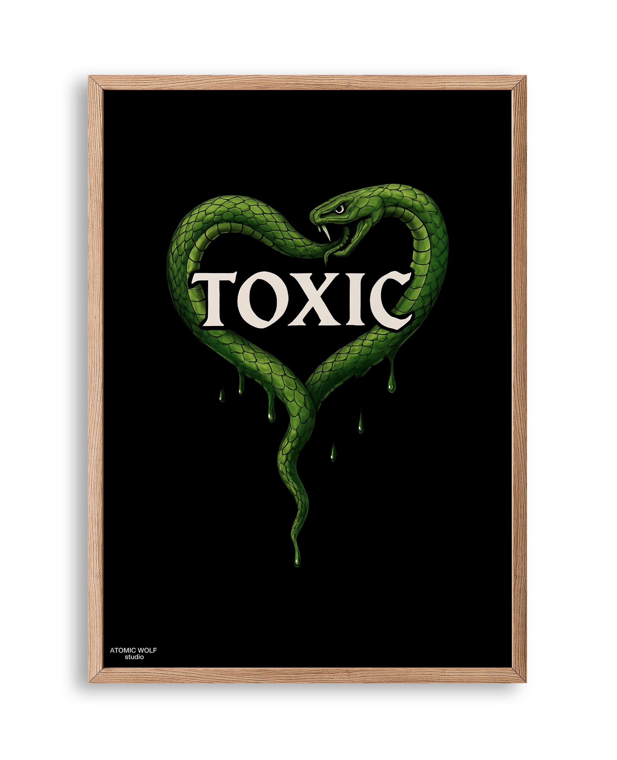 Toxic Art Print
