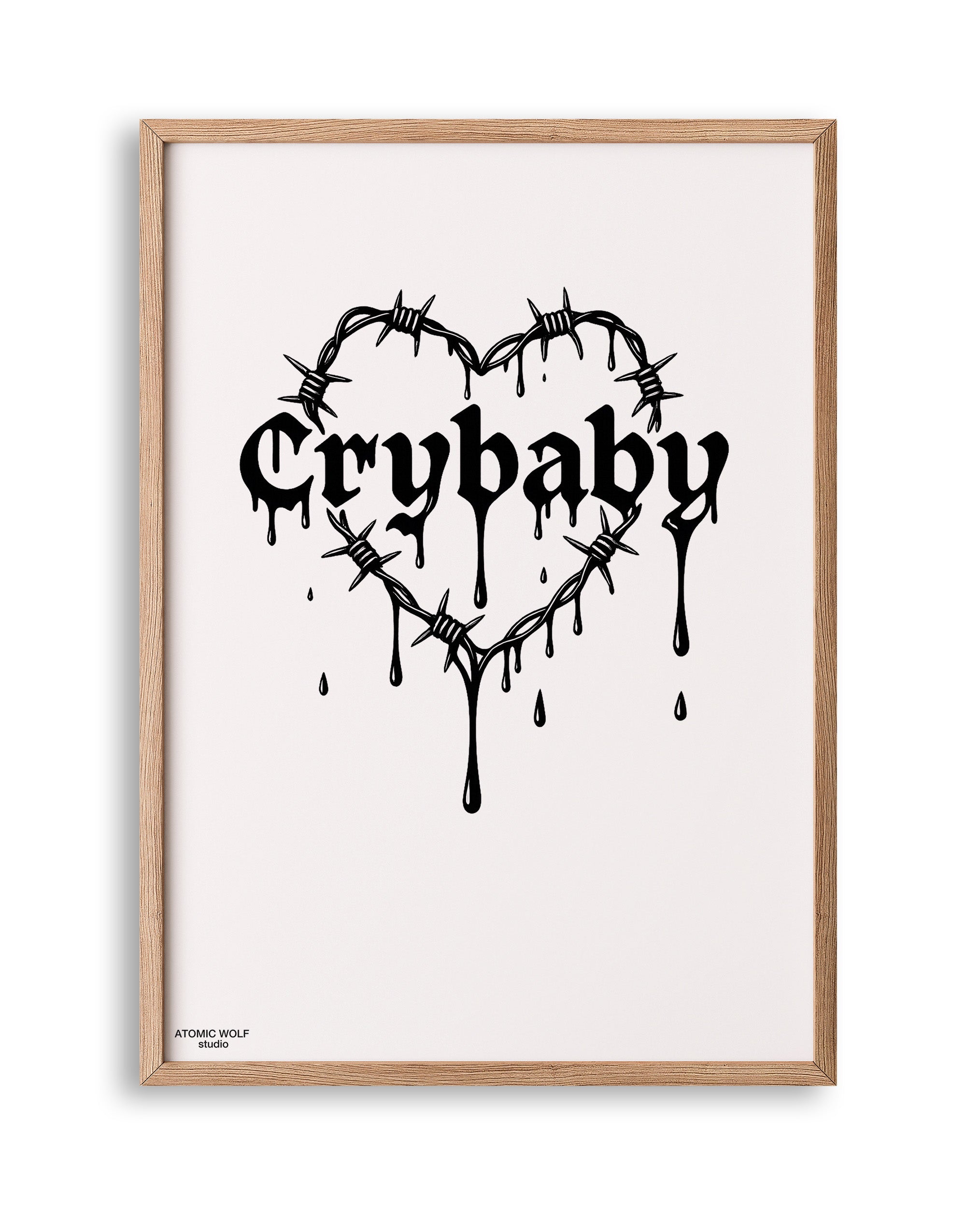 Crybaby Art Print