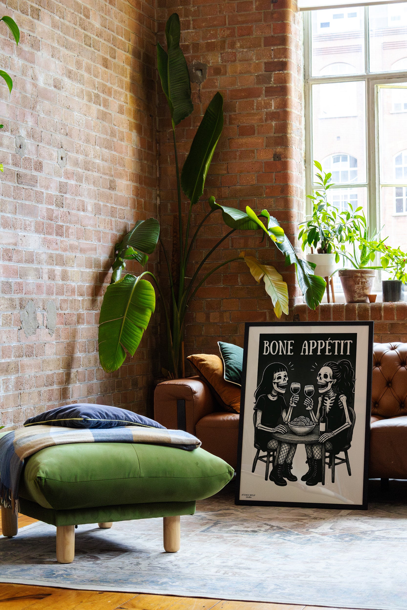 Bone Appetit Art Print