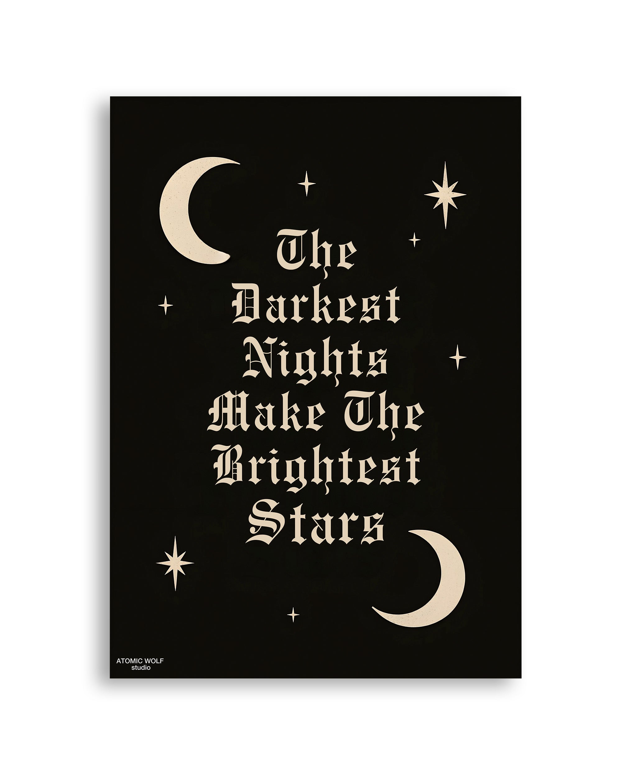 Darkest Nights Art Print