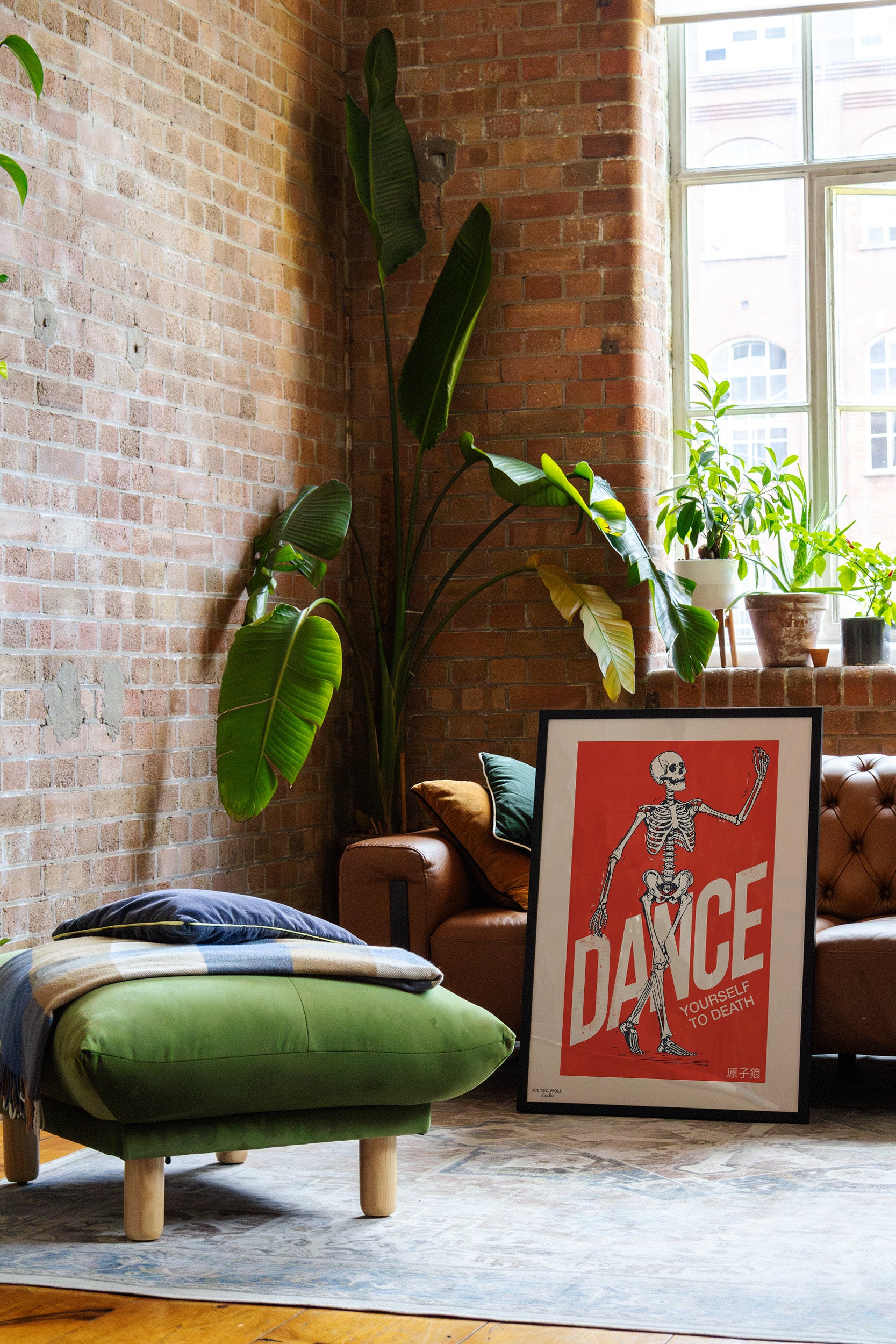 Dance Yourself to Death Art Print