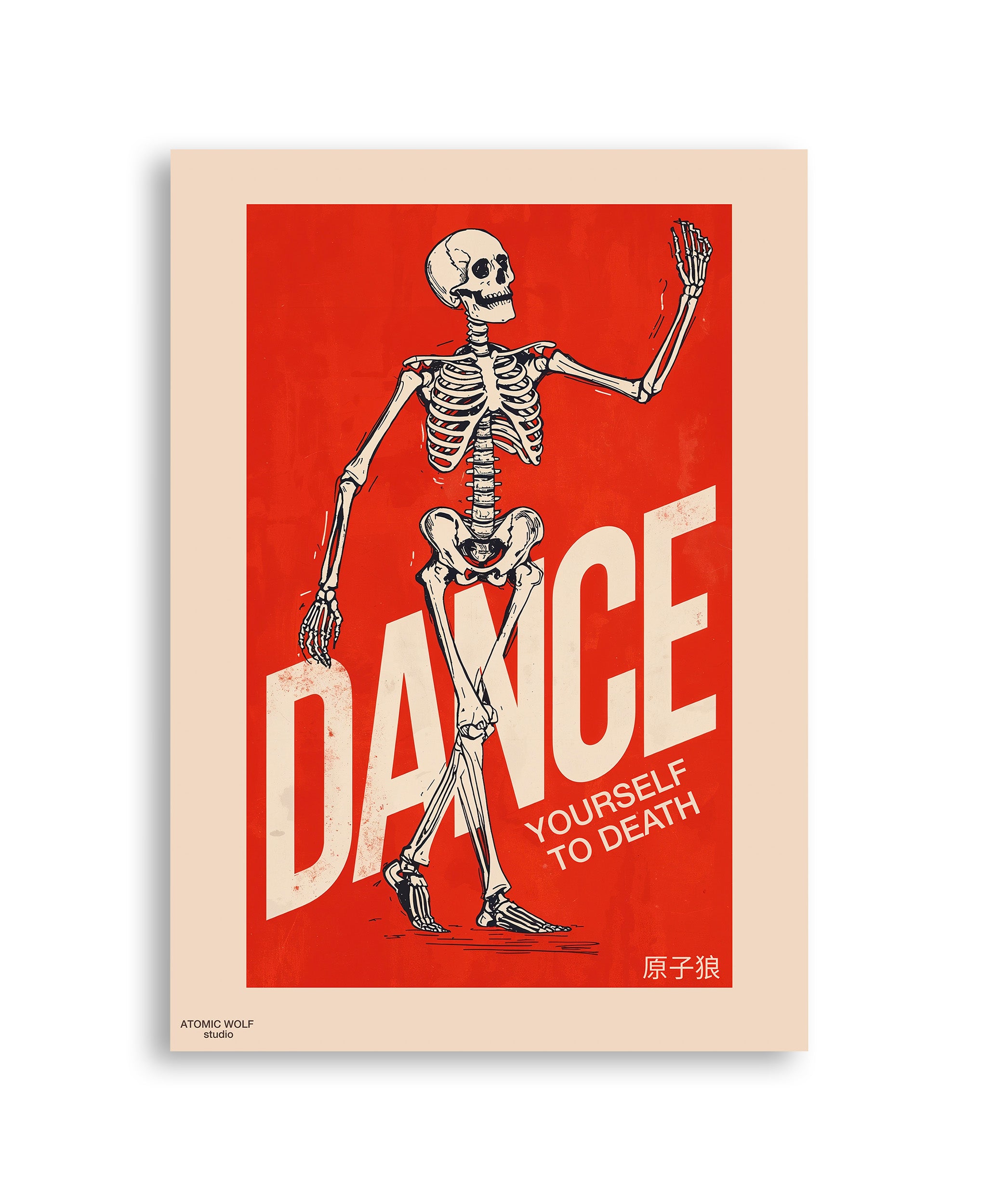 Dance Yourself to Death Art Print