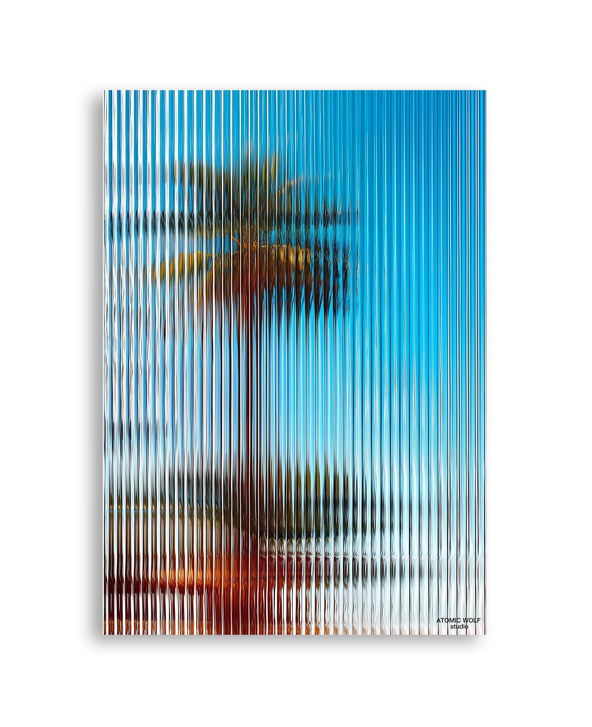 Glass Palm 1 Art Print