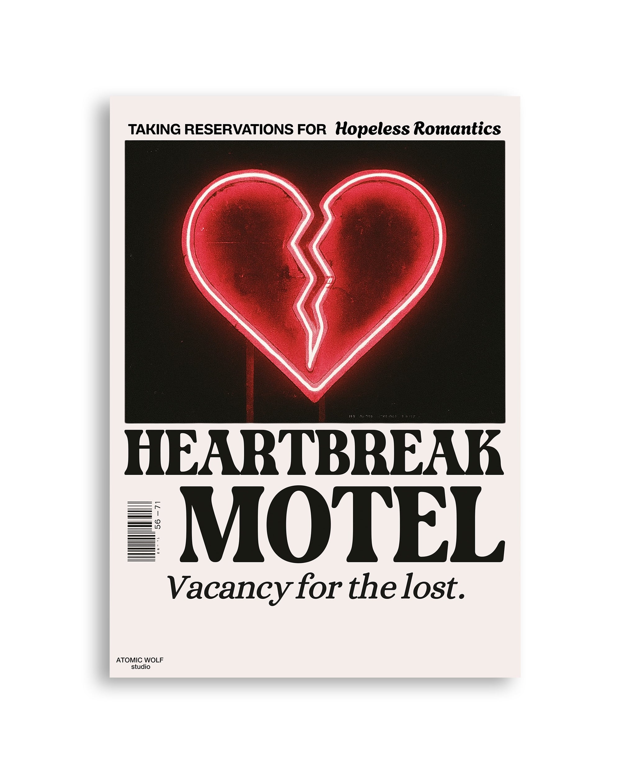 Heartbreak Motel Art Print