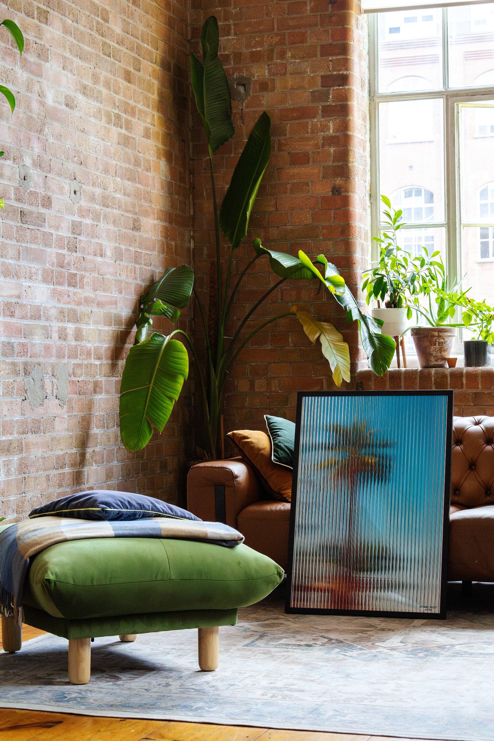 Glass Palm 1 Art Print