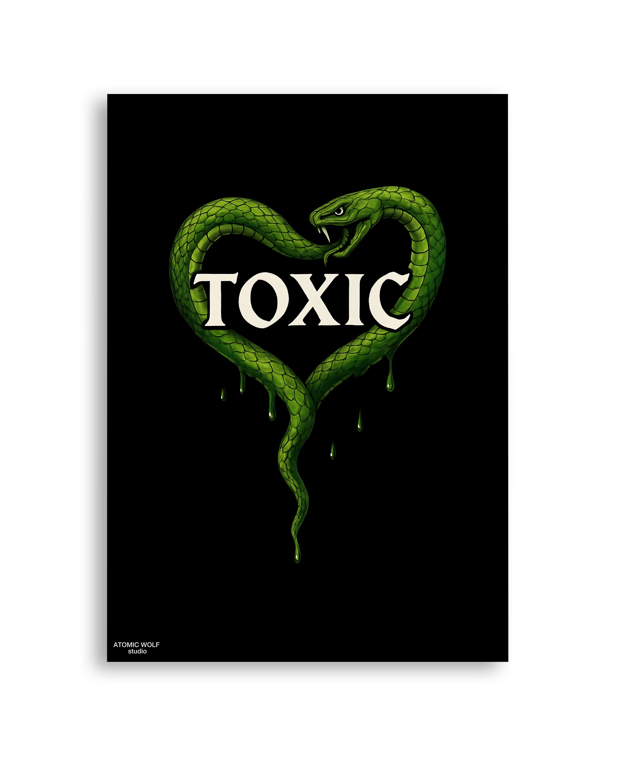 Toxic Art Print