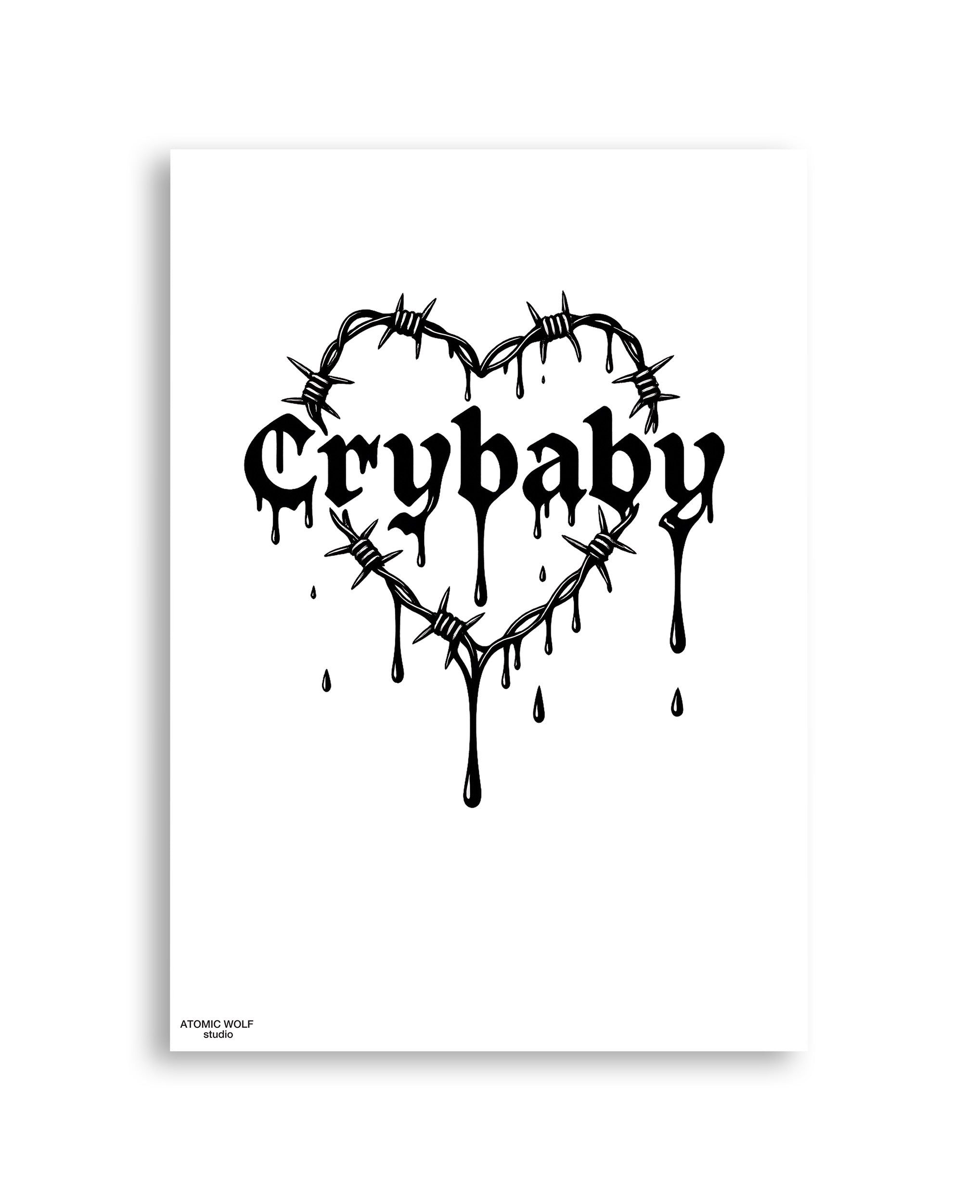 Crybaby Art Print