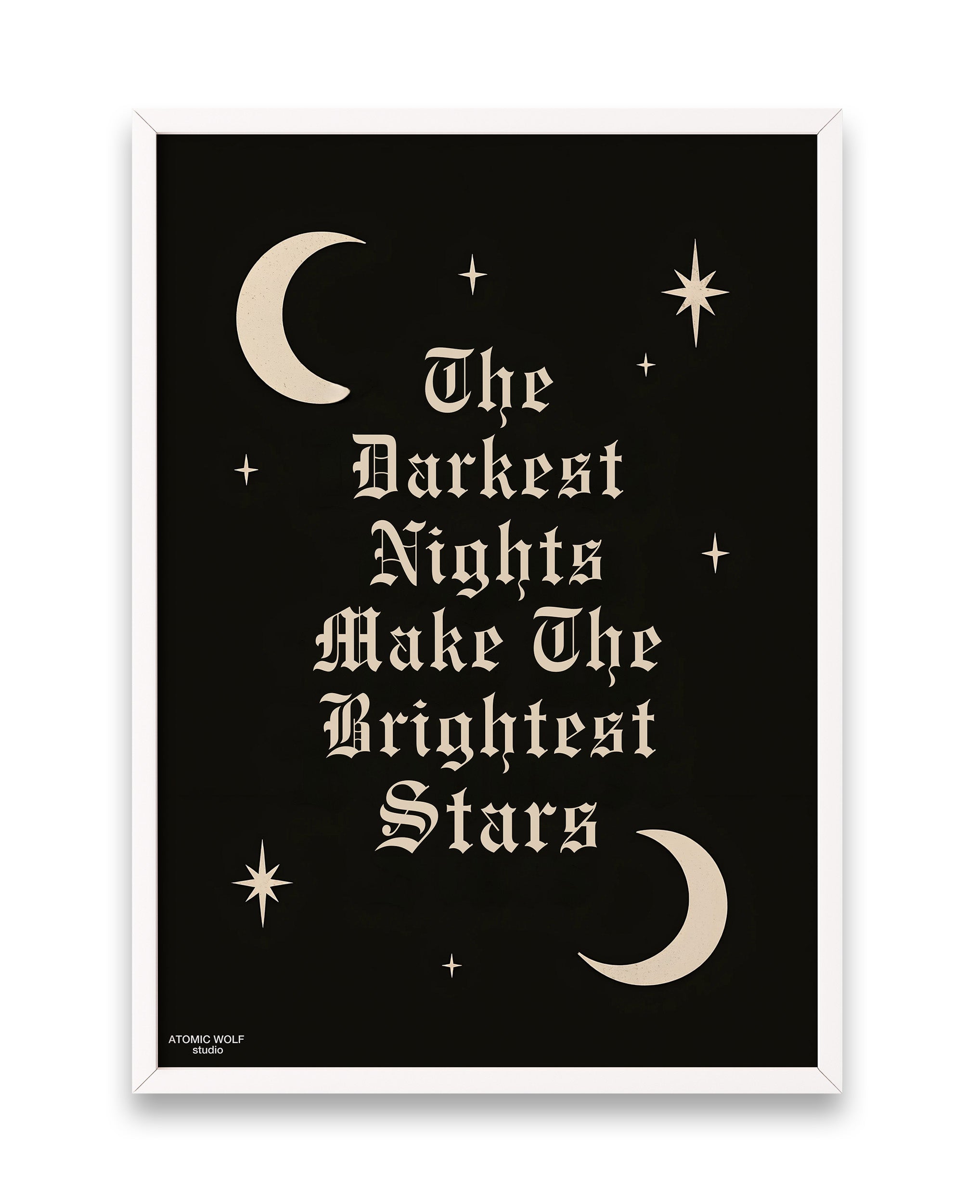 Darkest Nights Art Print