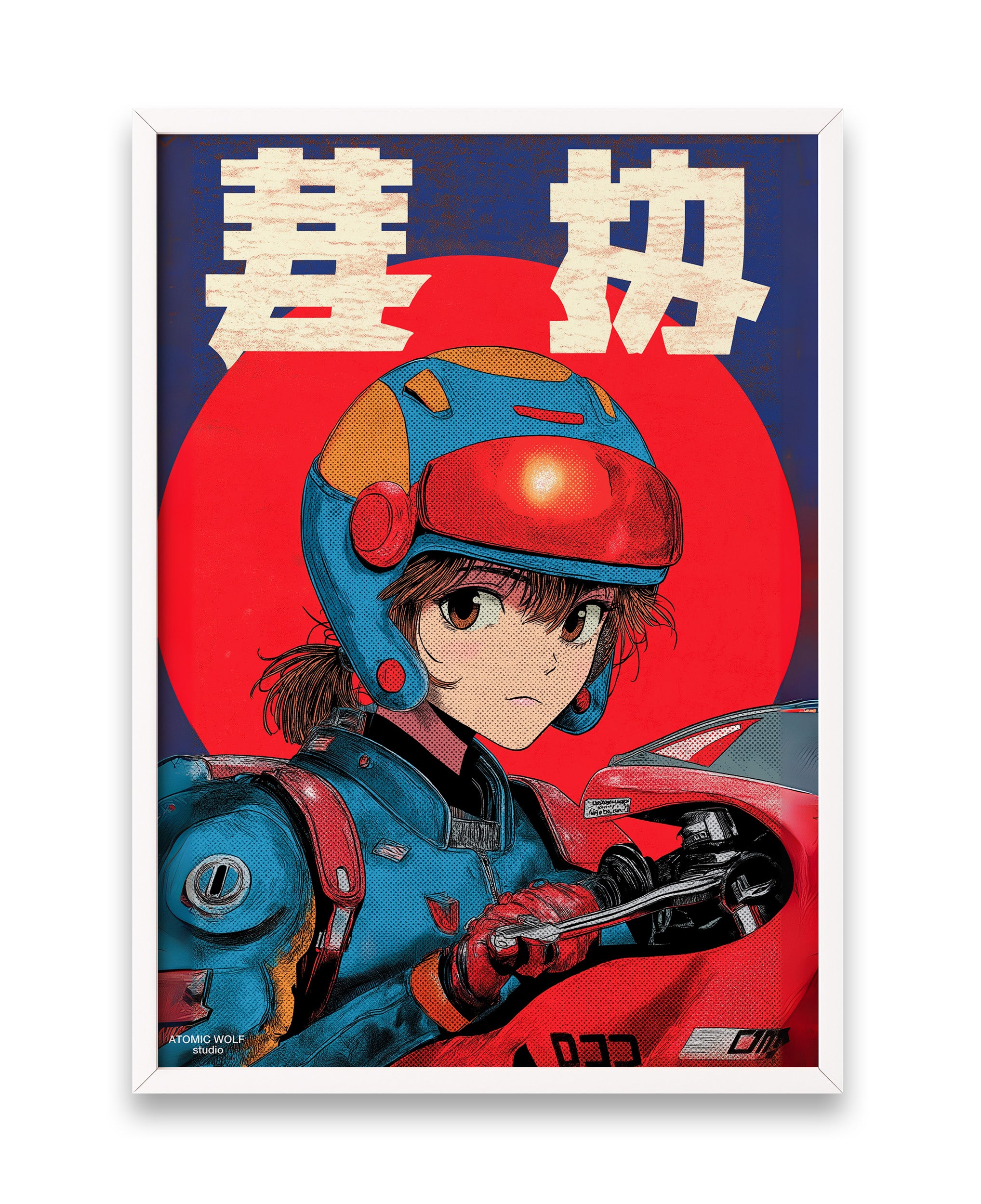 Sunset Rider Art Print