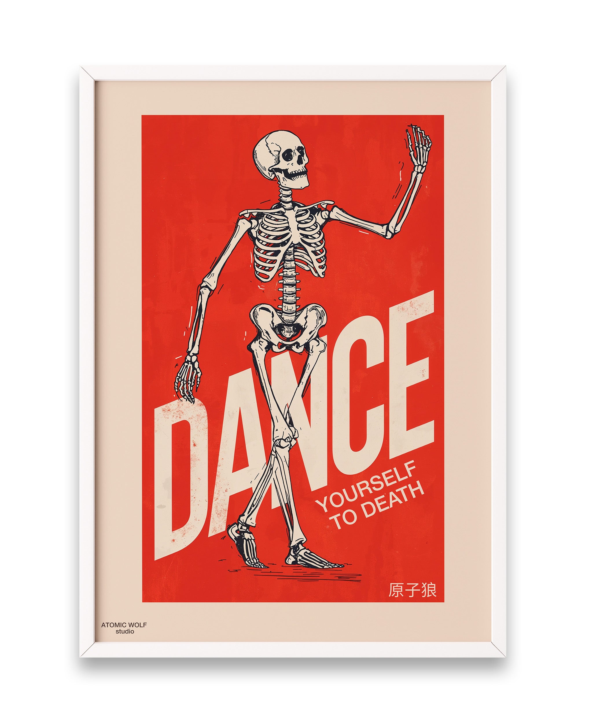 Dance Yourself to Death Art Print