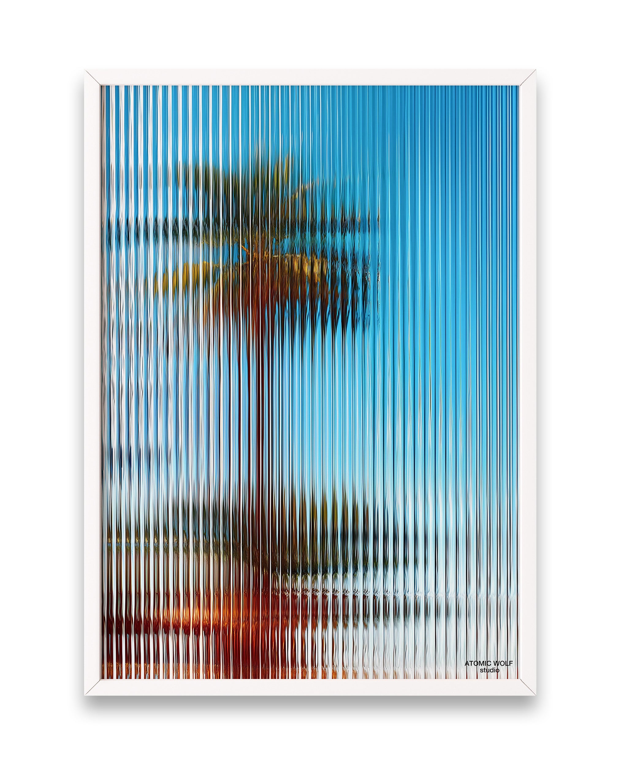 Glass Palm 1 Art Print