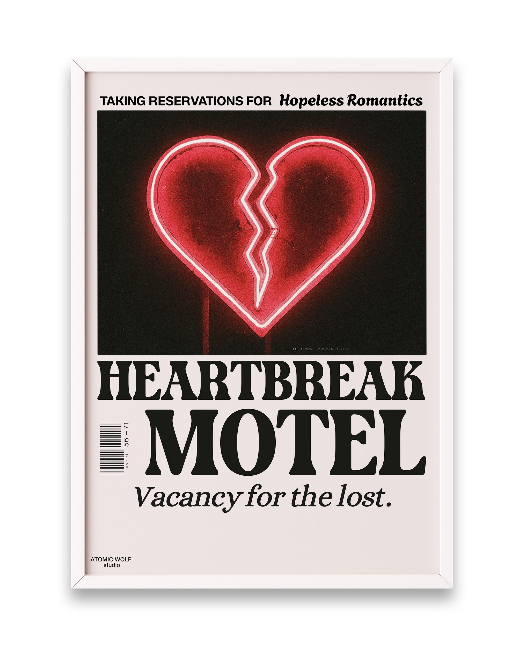 Heartbreak Motel Art Print