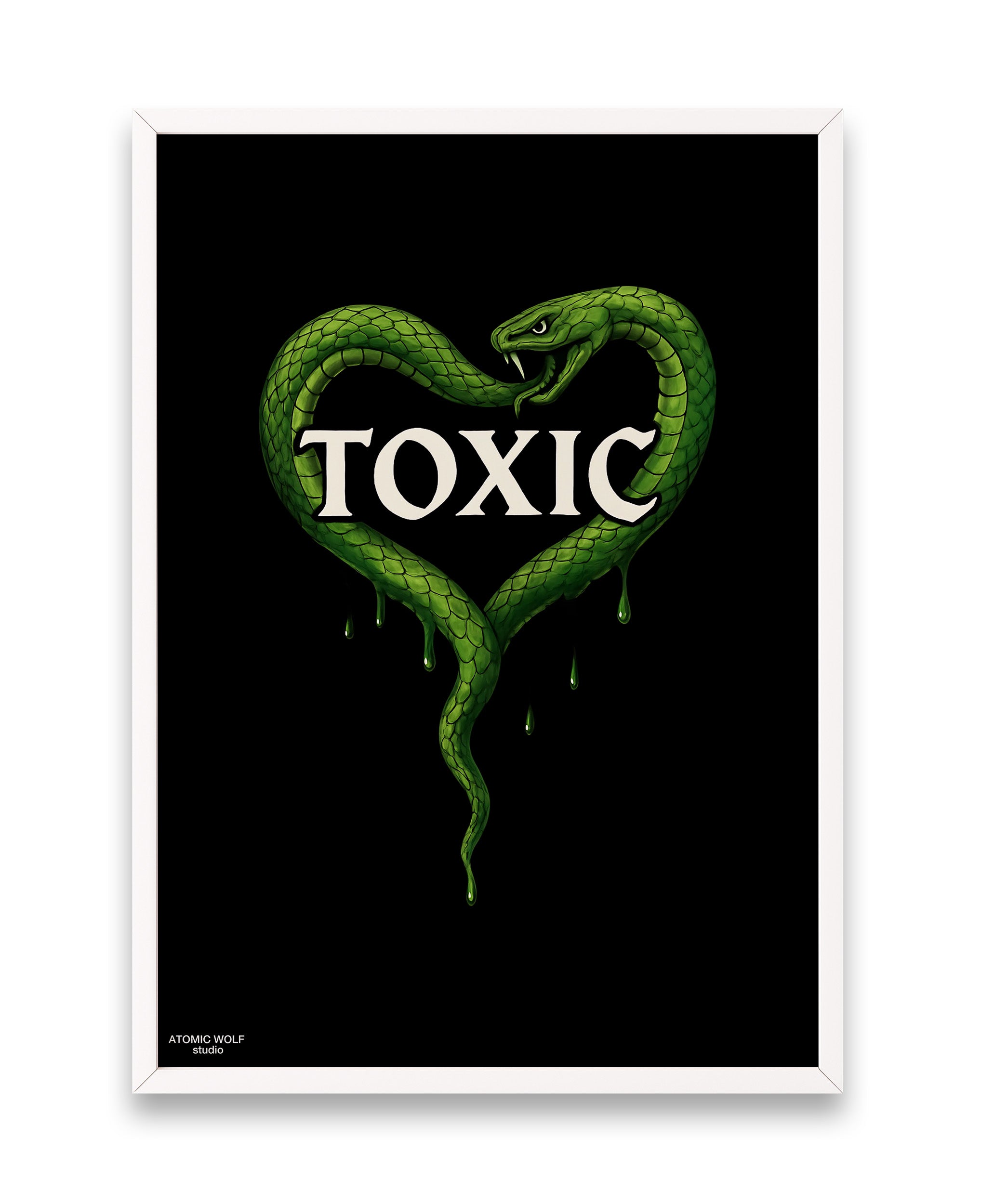 Toxic Art Print