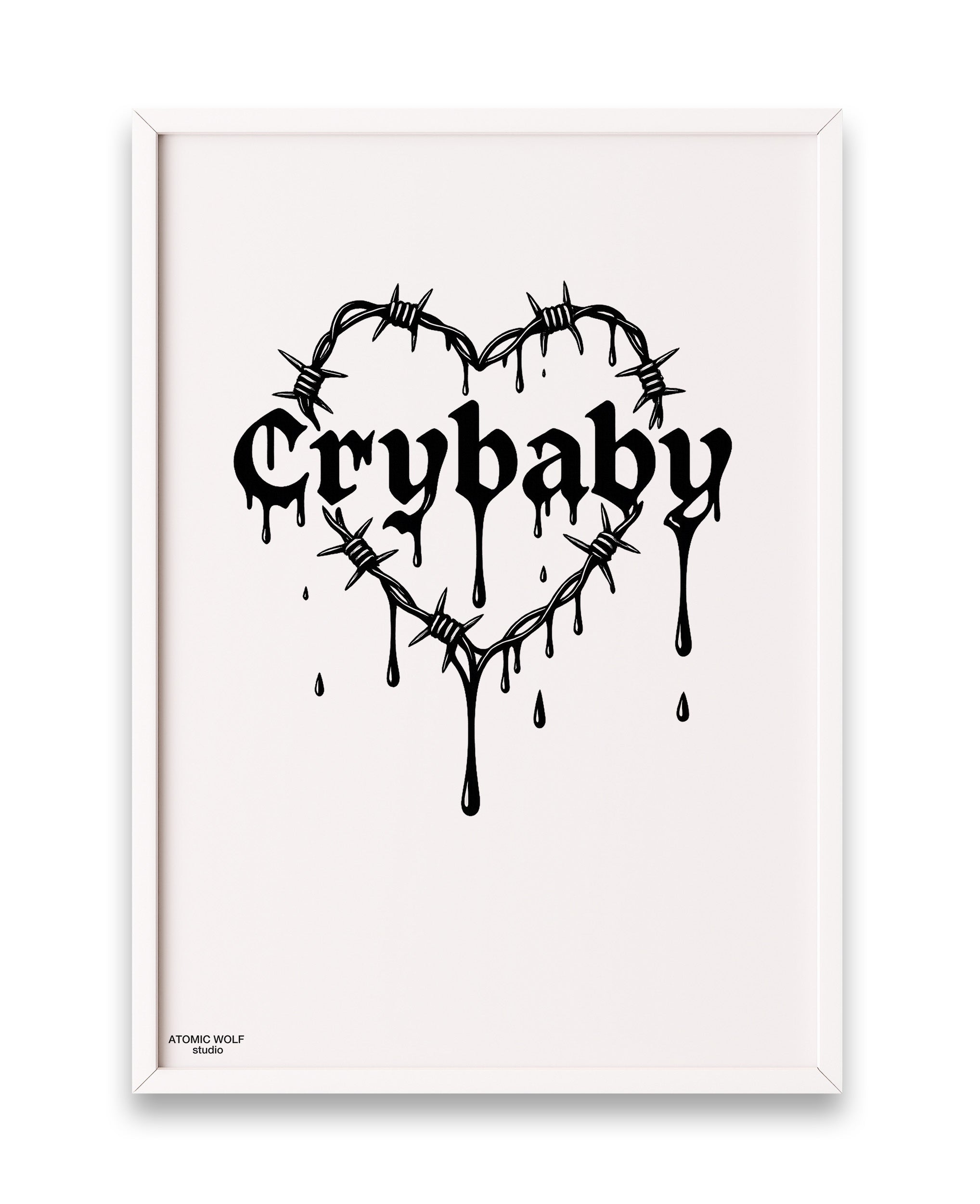 Crybaby Art Print