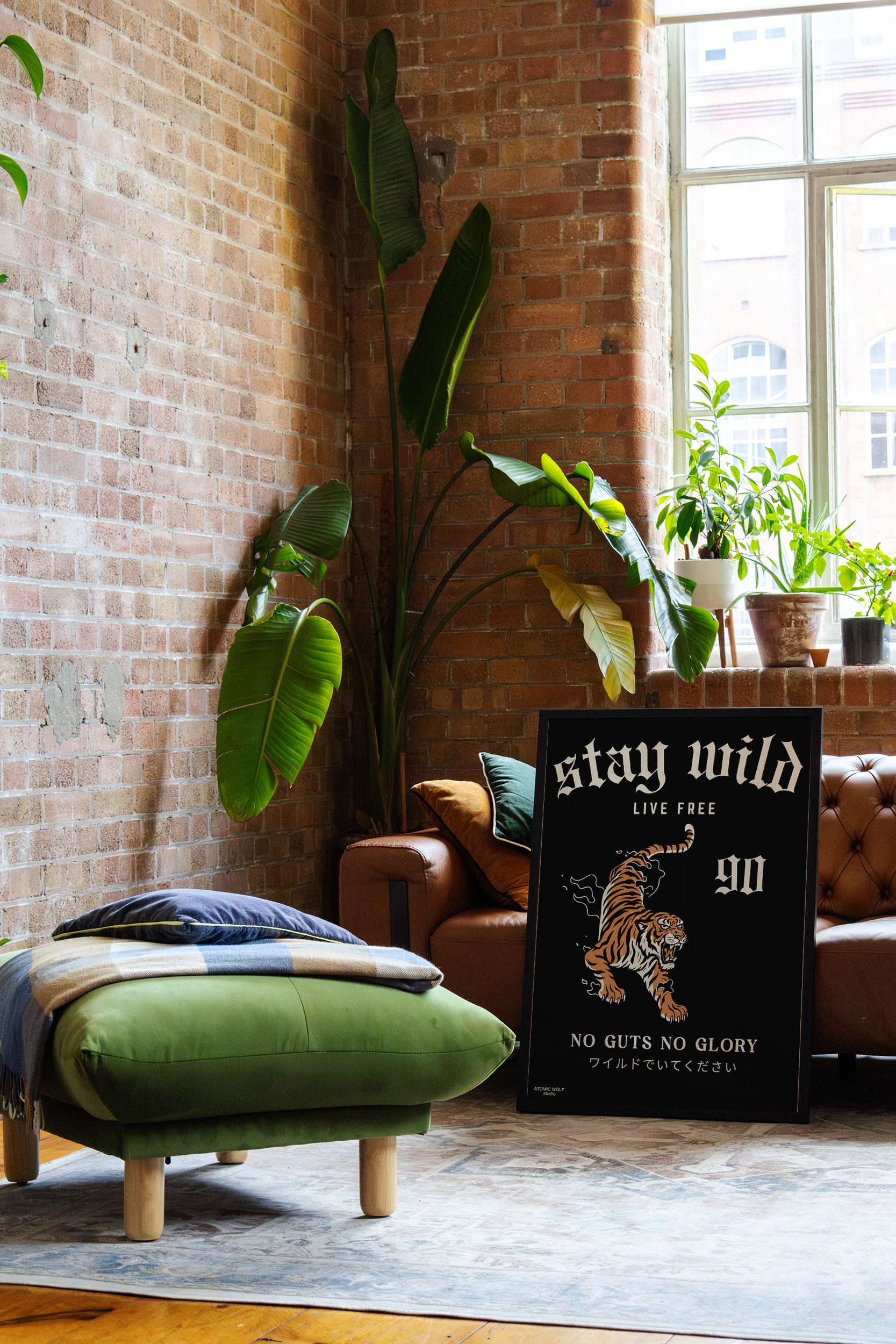 Stay Wild Live Free Art Print