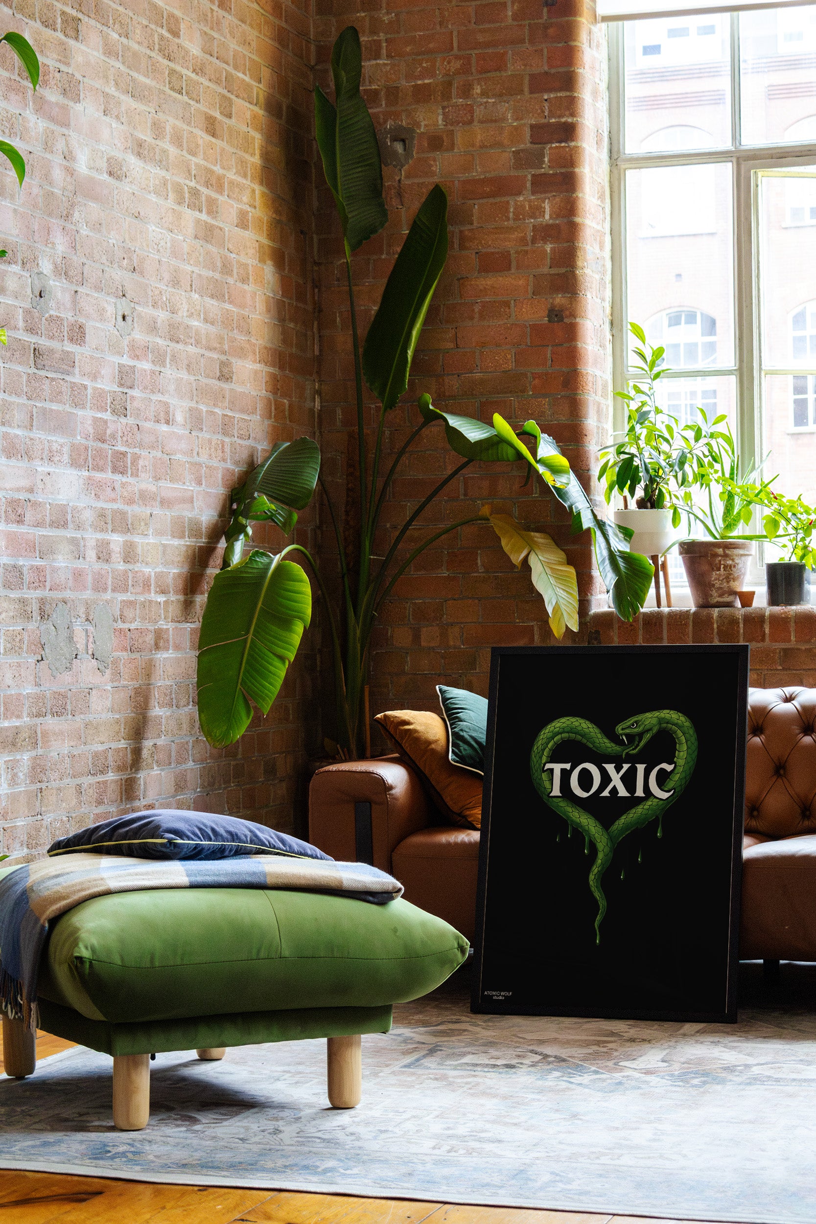 Toxic Art Print