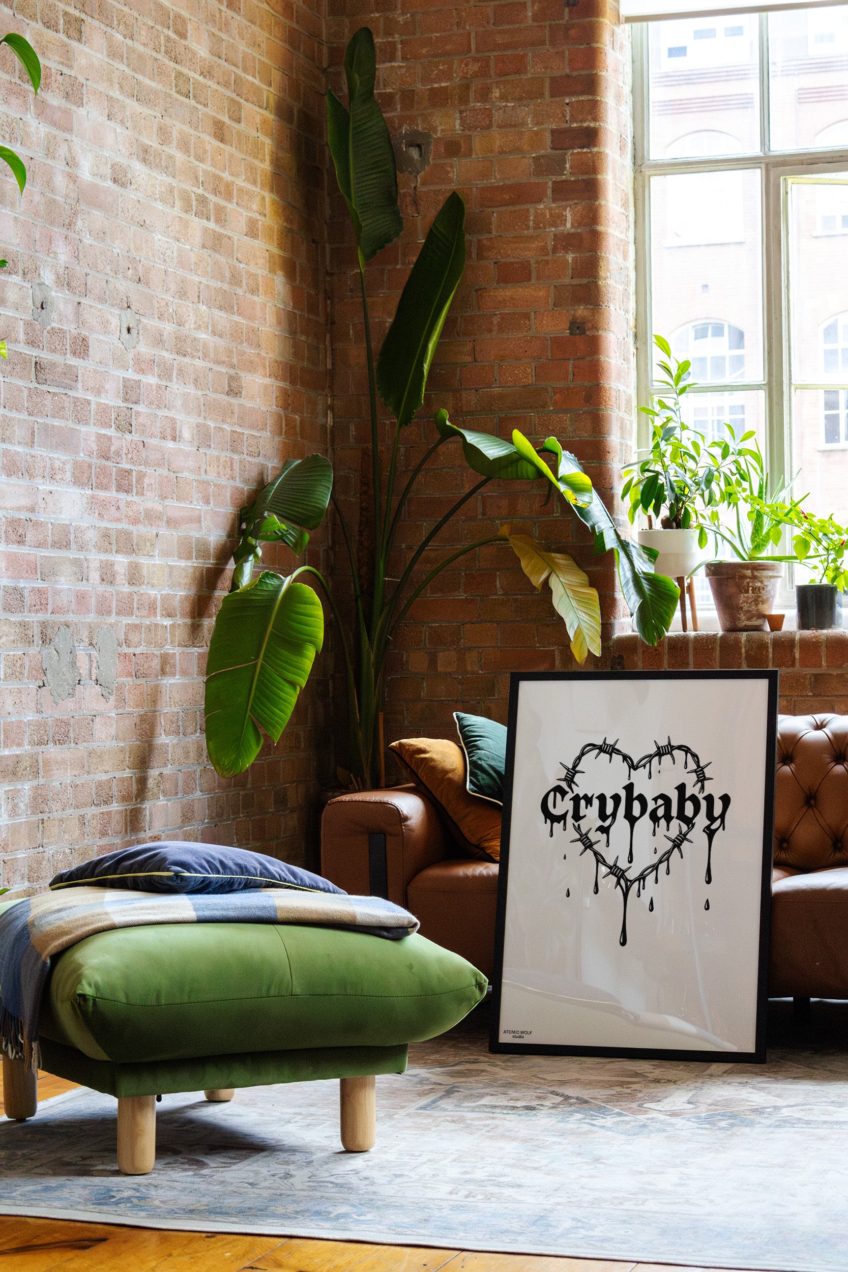 Crybaby Art Print