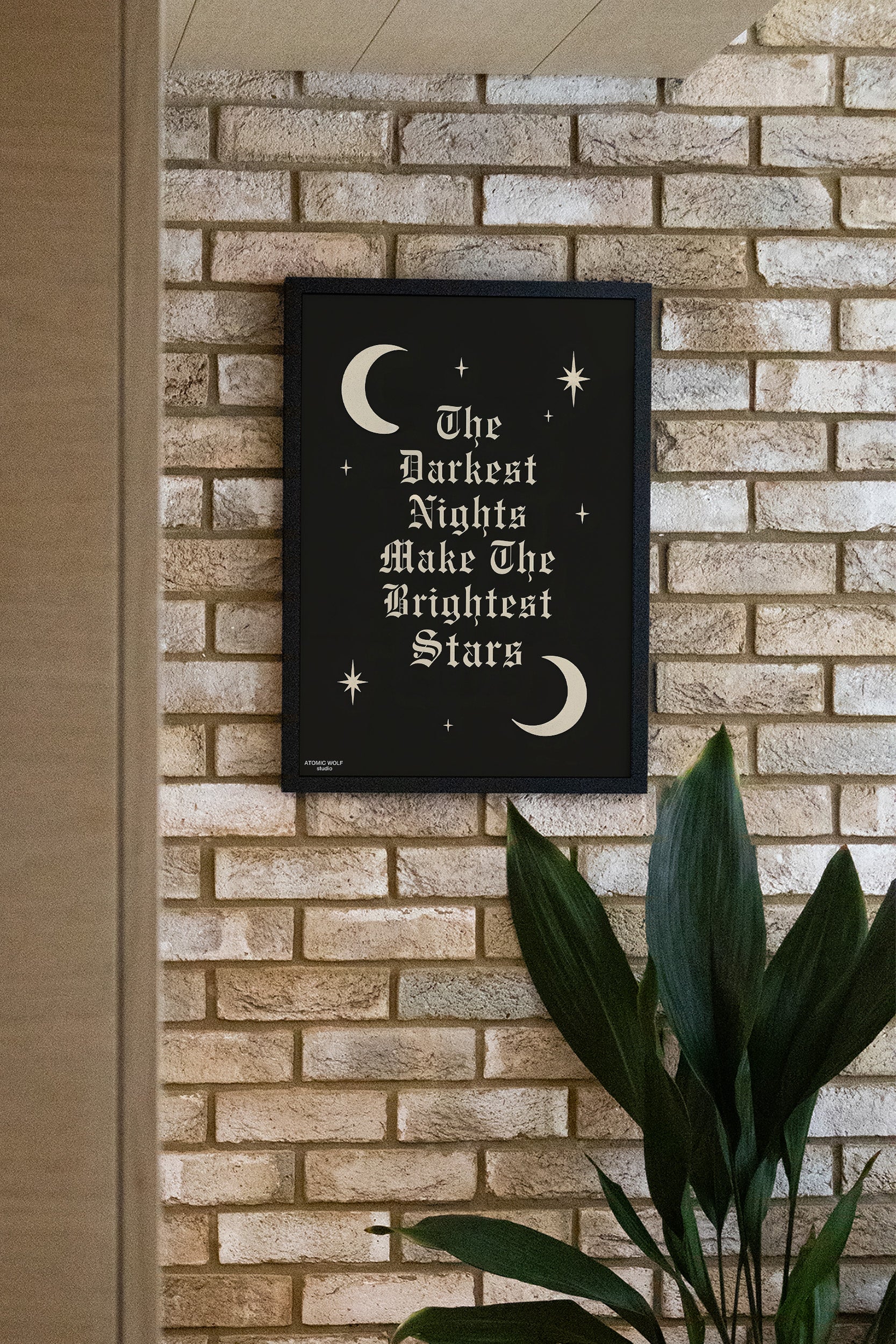 Darkest Nights Art Print