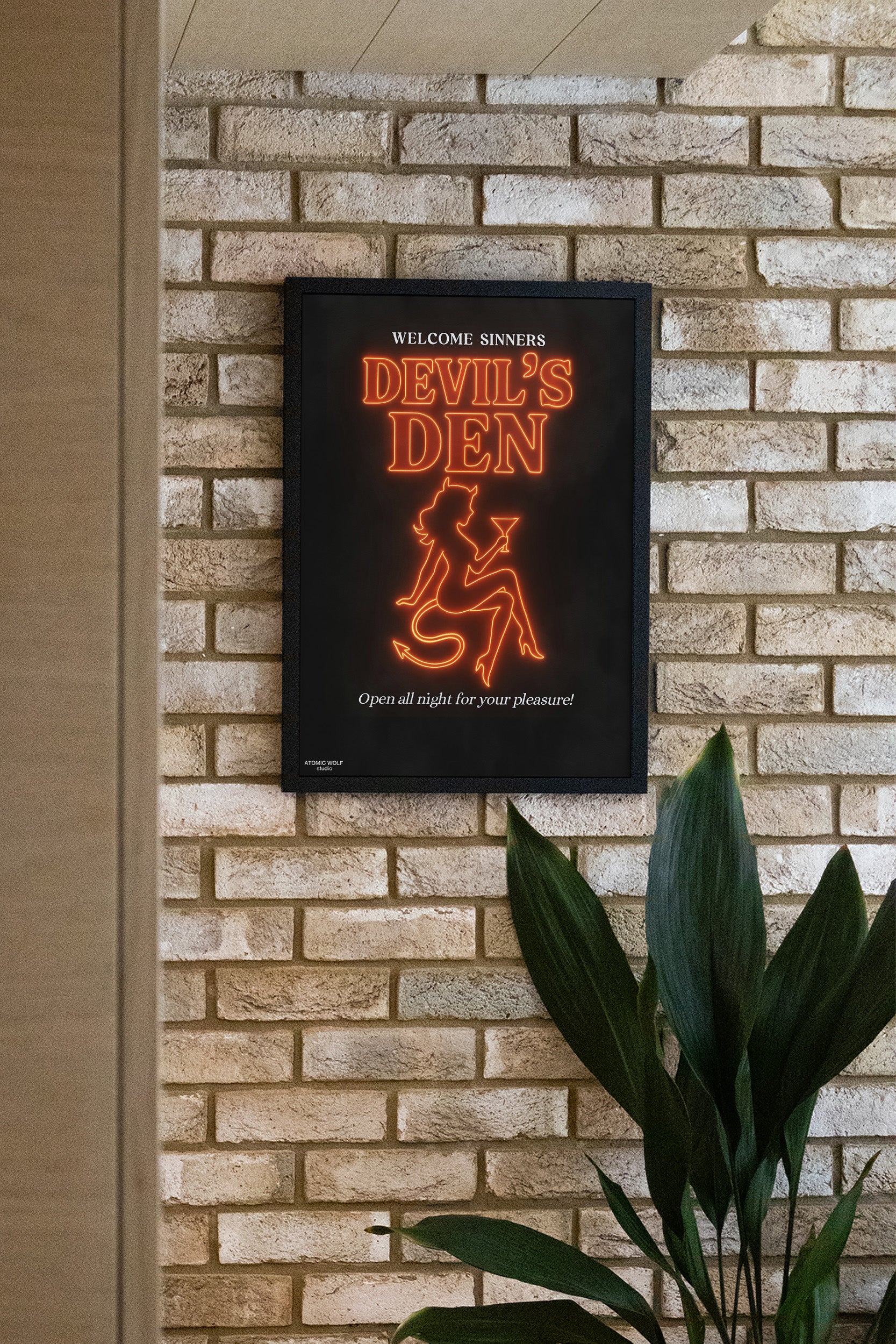 Devils Den Art Print
