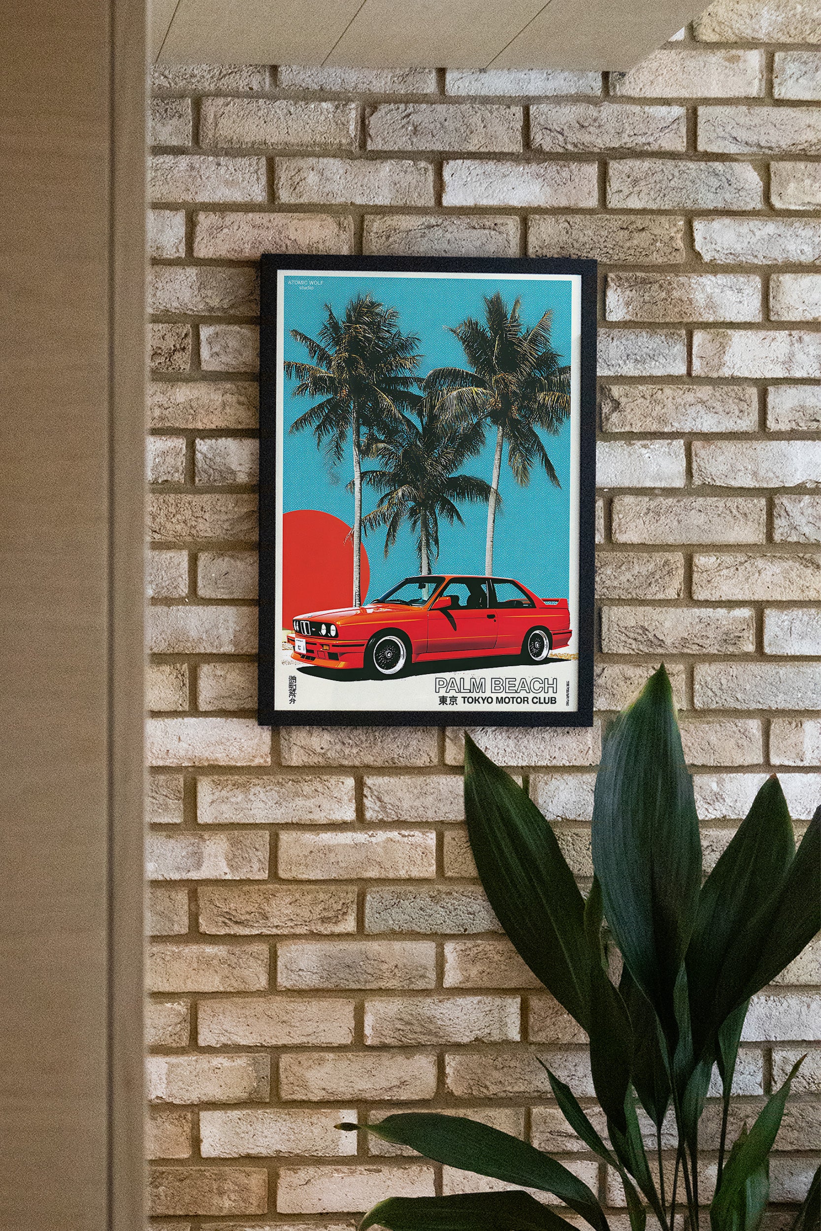 Palm Beach Tokyo Art Print