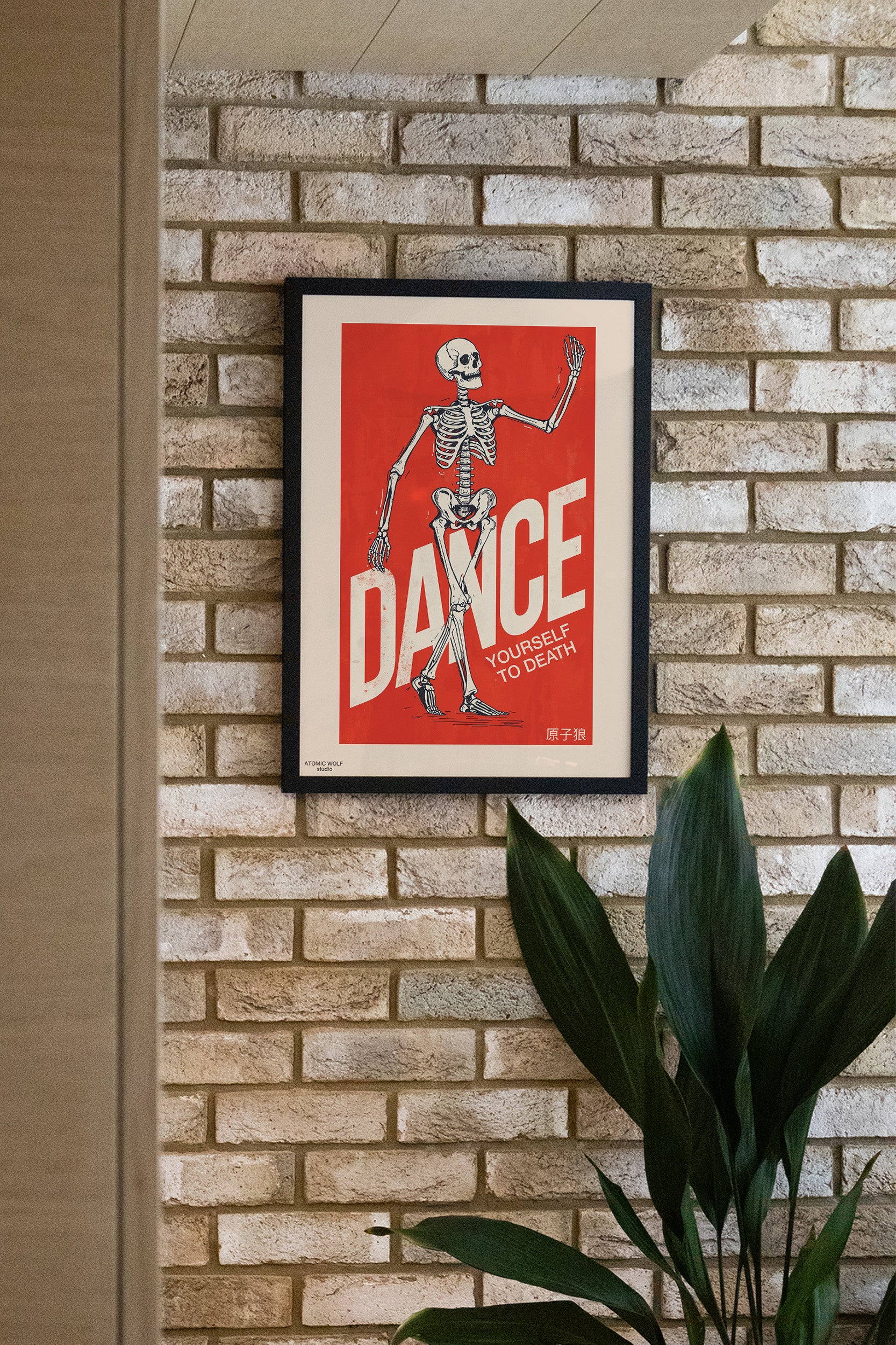 Dance Yourself to Death Art Print