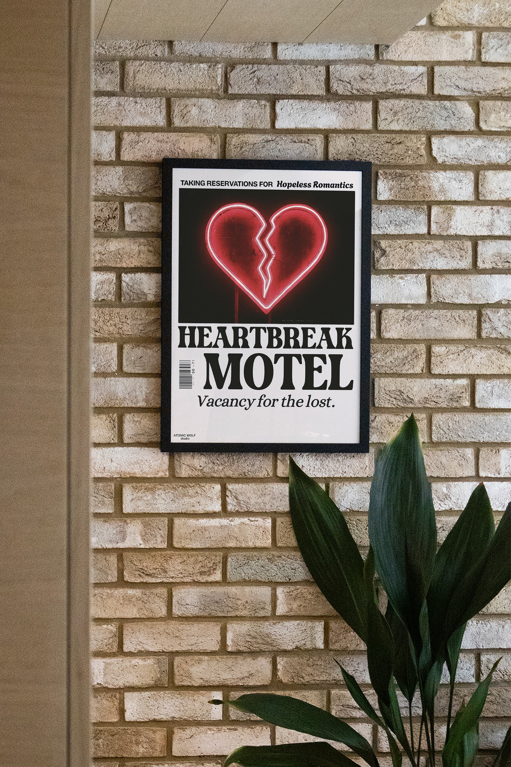 Heartbreak Motel Art Print