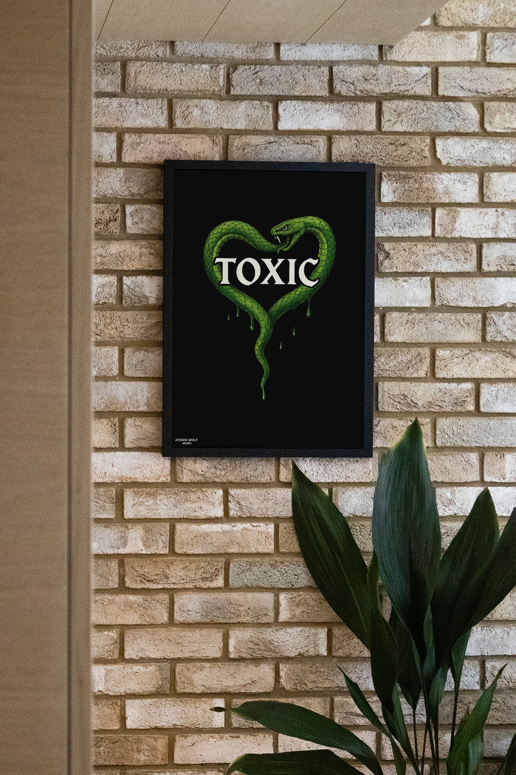 Toxic Art Print
