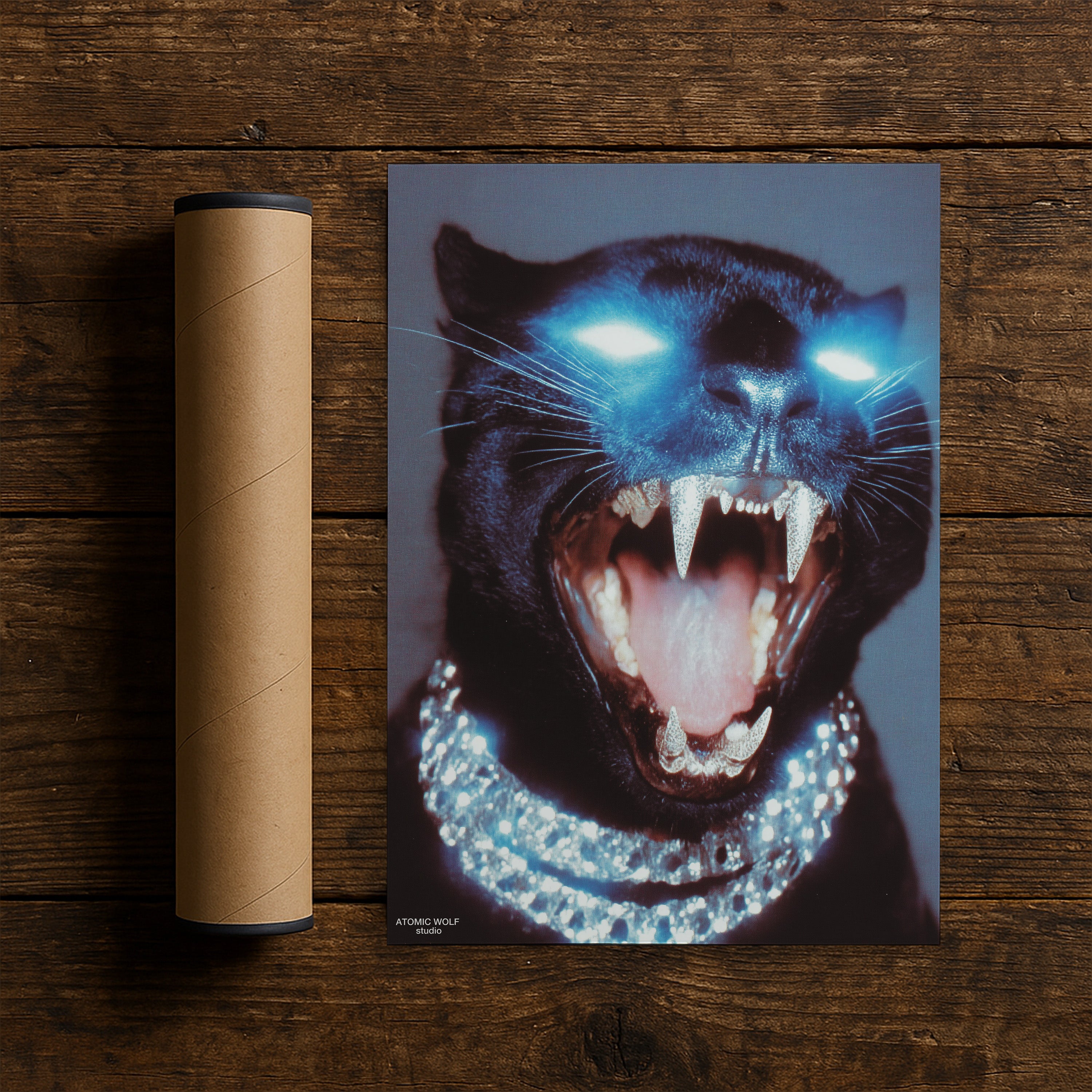 Fierce Art Print