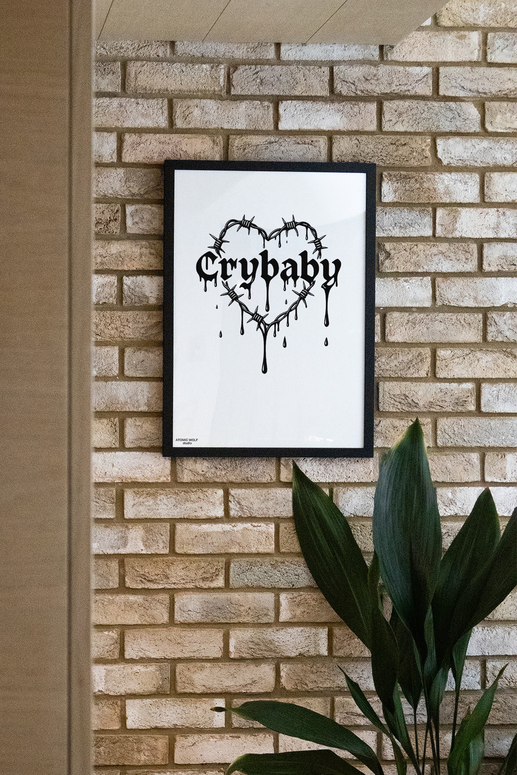 Crybaby Art Print