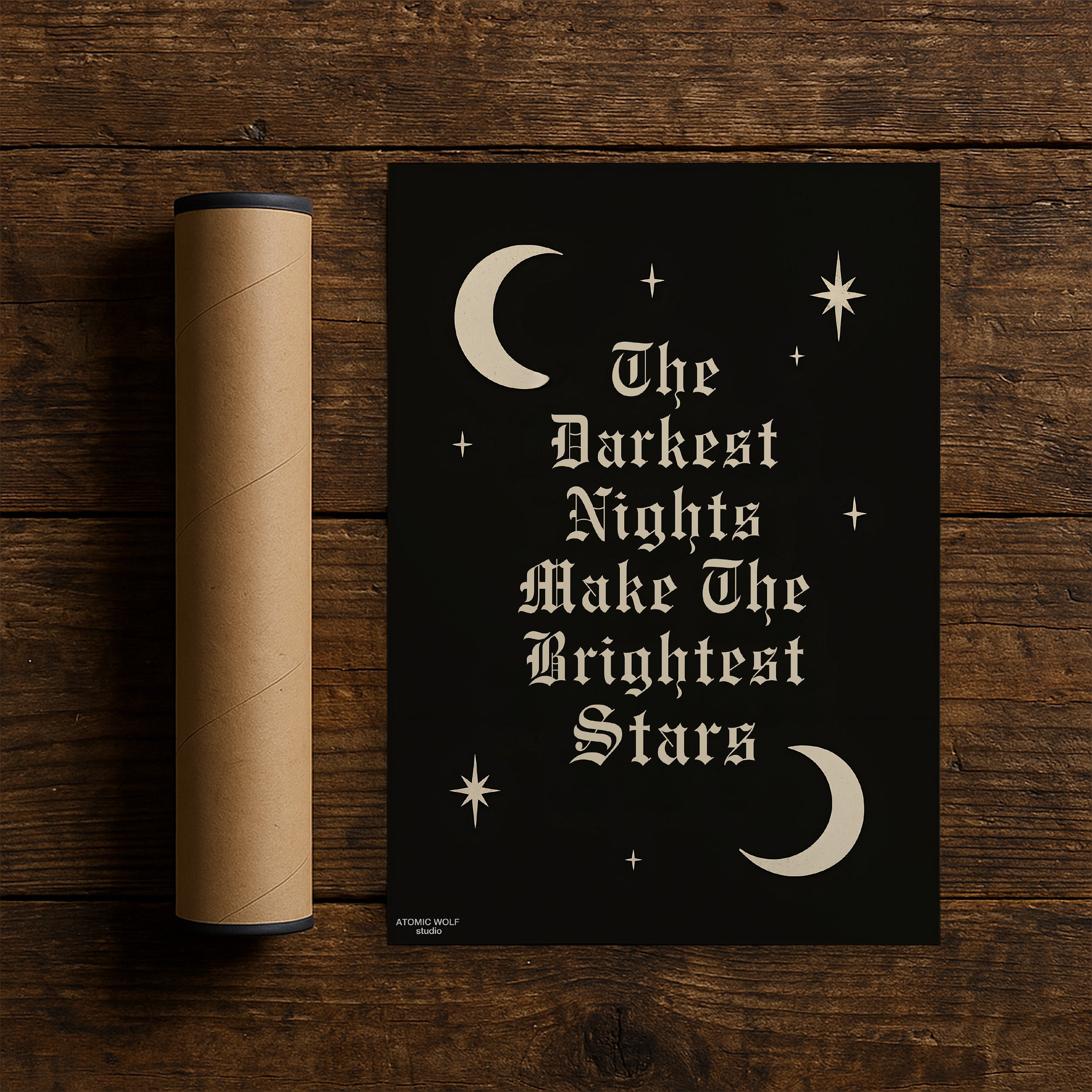 Darkest Nights Art Print